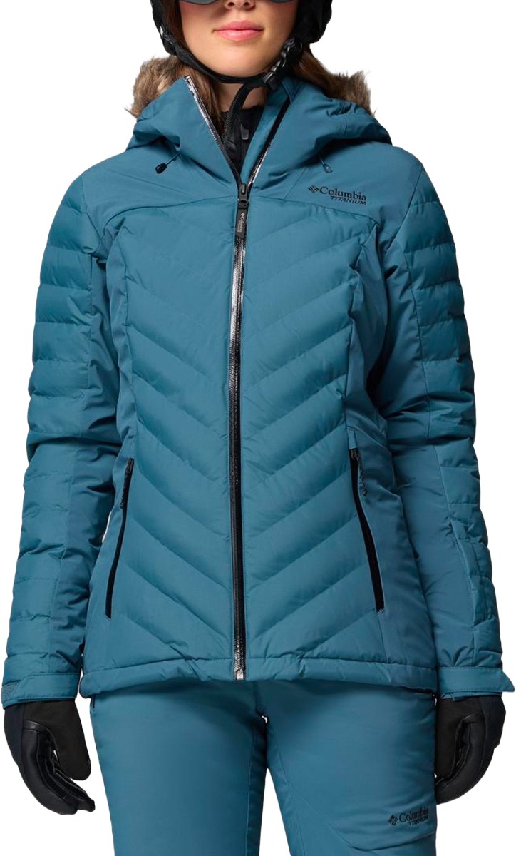 Veste de ski isolée et respirante - Bird Mountain III Insulated Jacket Everblue - Taille S - Bleu
