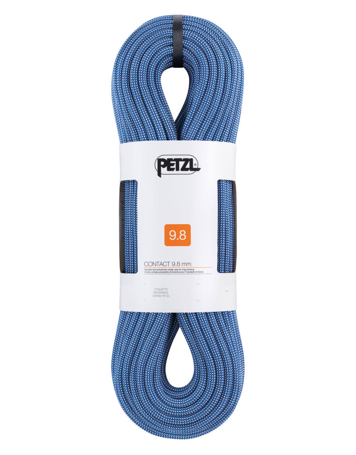 Corde à simple - Contact 9.8 mm Bleu - Taille 80 m