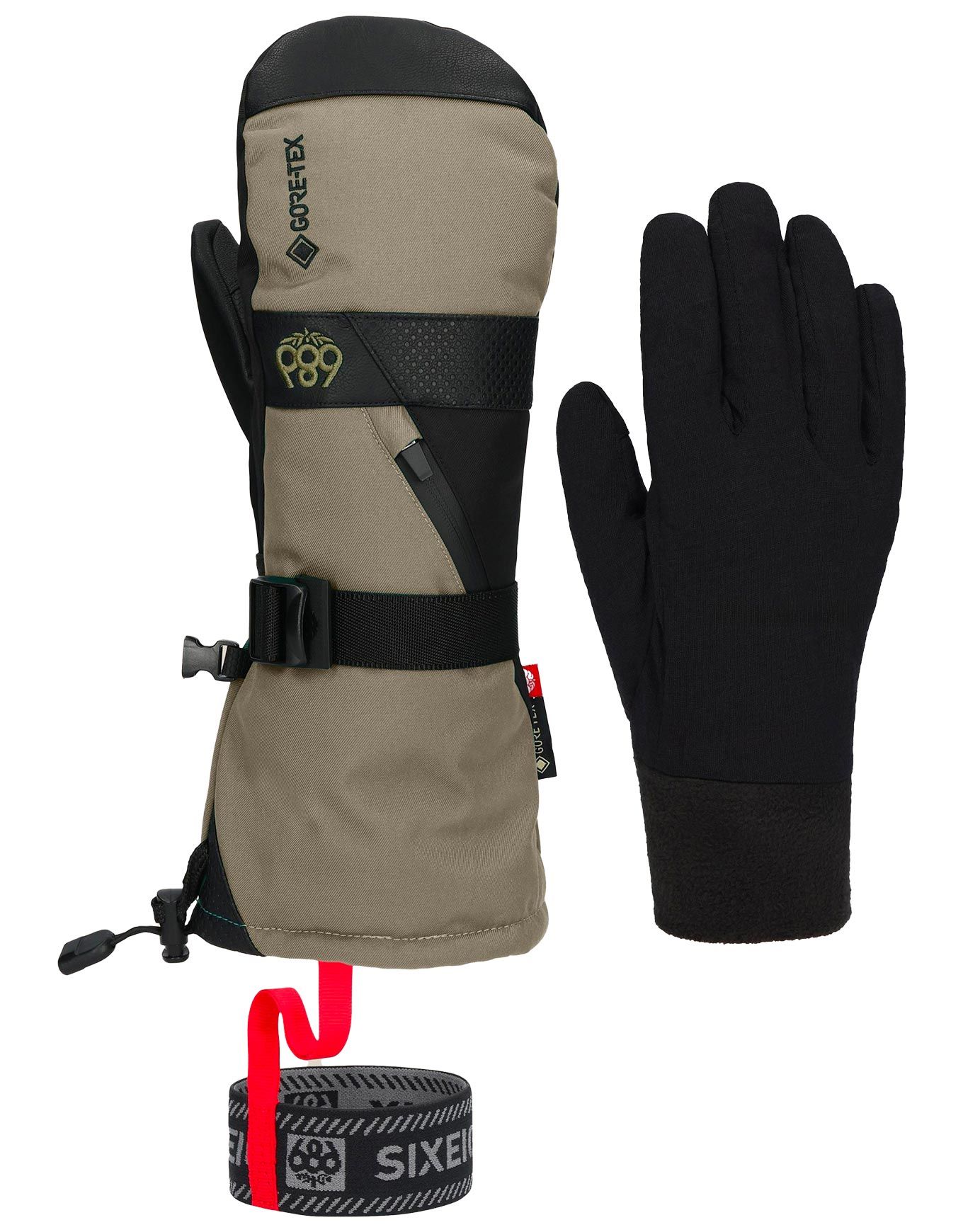 OGASAKA オガサカ【GORE-TEX MITT GLOVE】Mサイズ ゴア OGASAKA（オガサカ） 2023-24 GM（ジーエム）グローブ Semi-Mitten