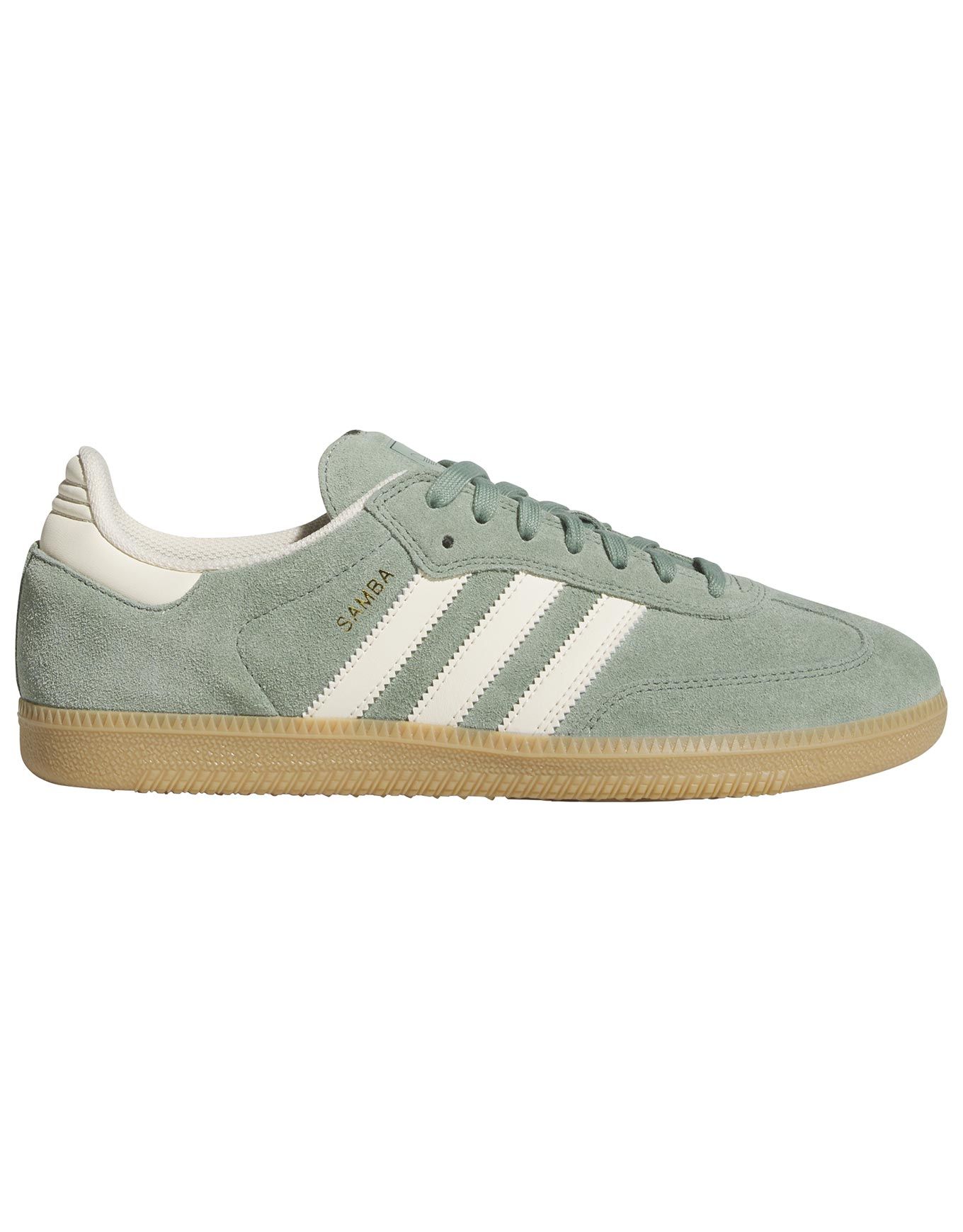 Adidas Original Samba Adv Silver Green/Wonder White/Gold Metallic Sneakers  : Snowleader