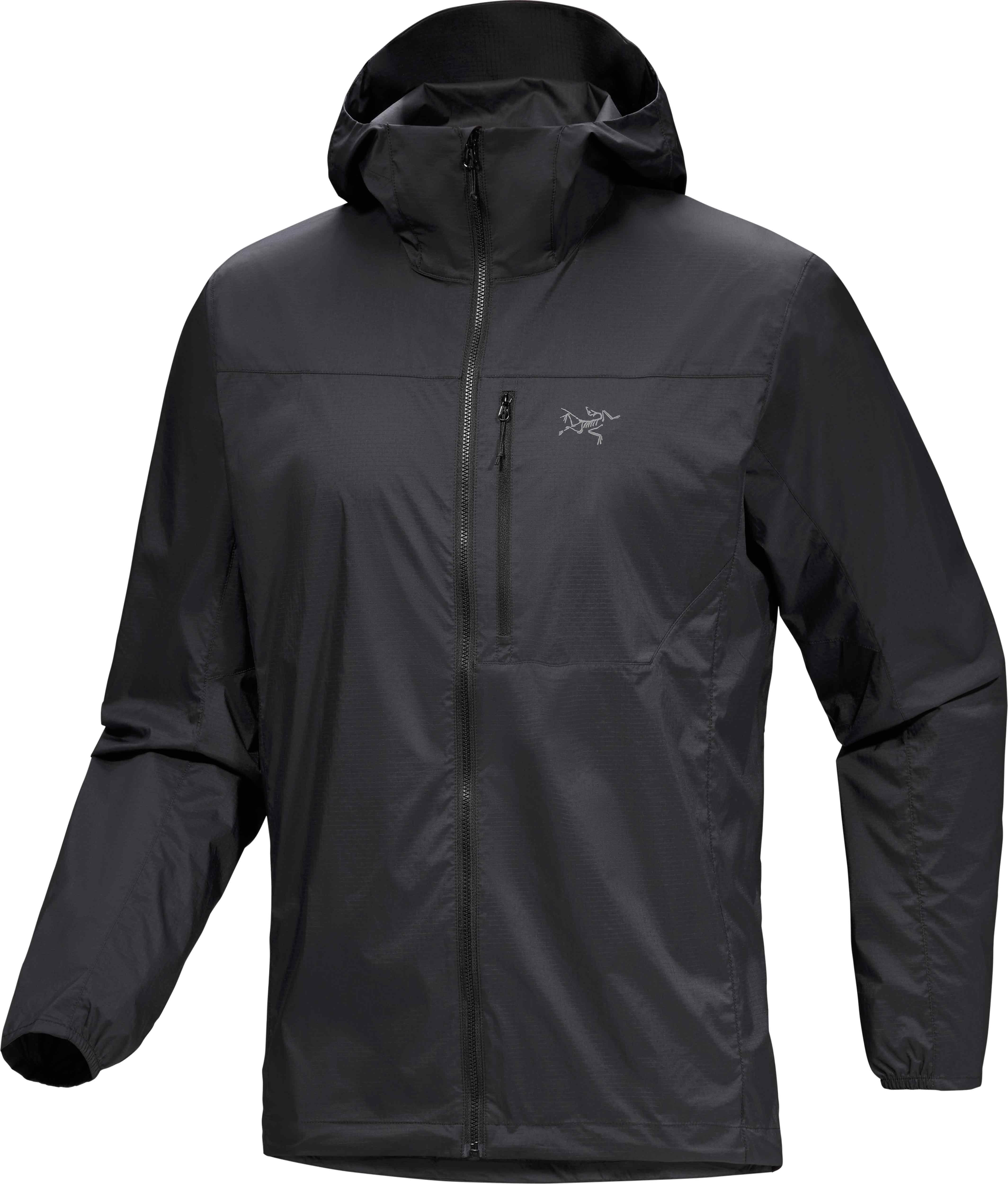 Arc'teryx Squamish Hoody M Black Chaquetas de trail running