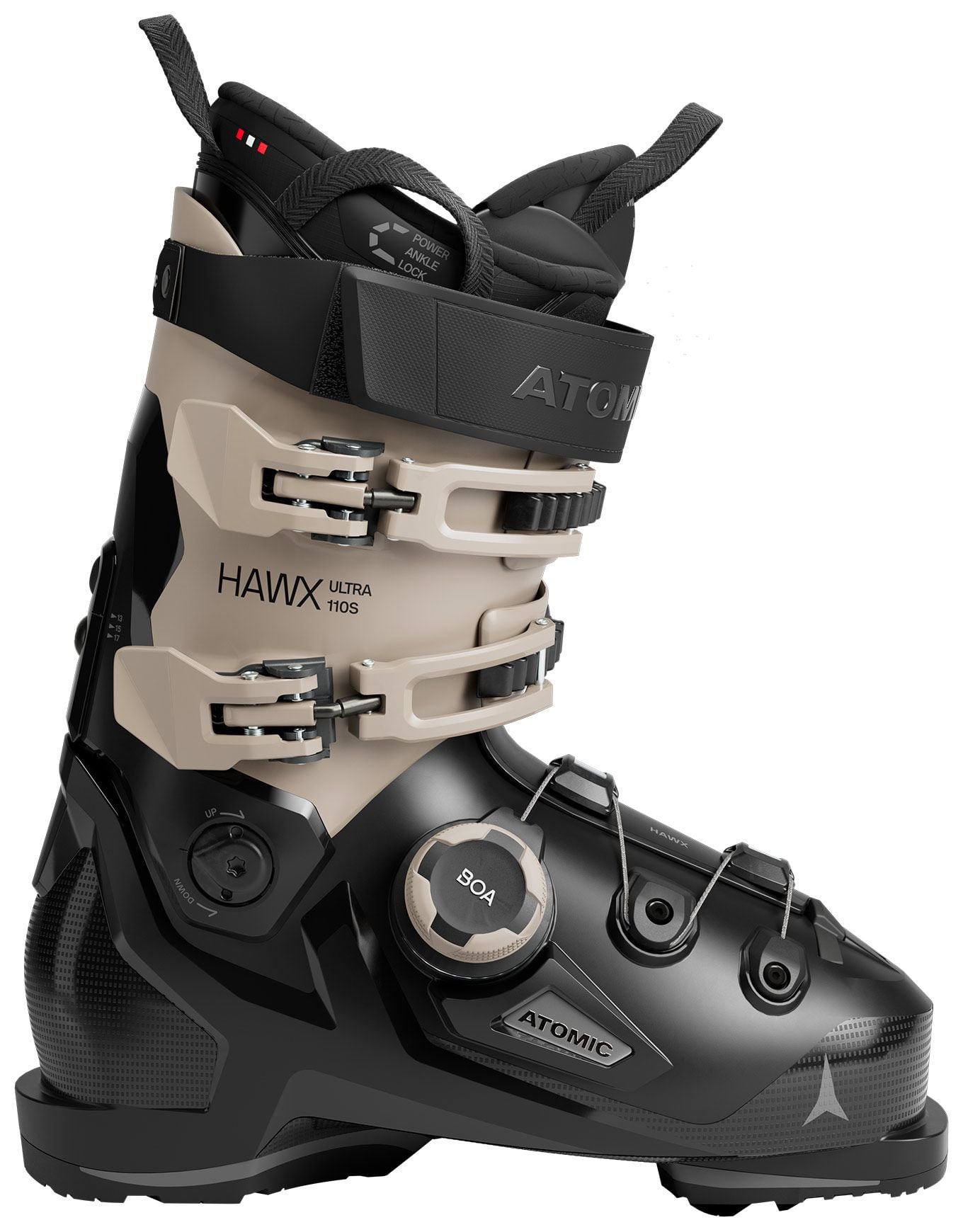 最新　ATOMIC HAWX ULTRA 110 S BOA 26/26.5 Atomic Hawx Ultra 110 S Boa B Black/Cement Men's ski boots