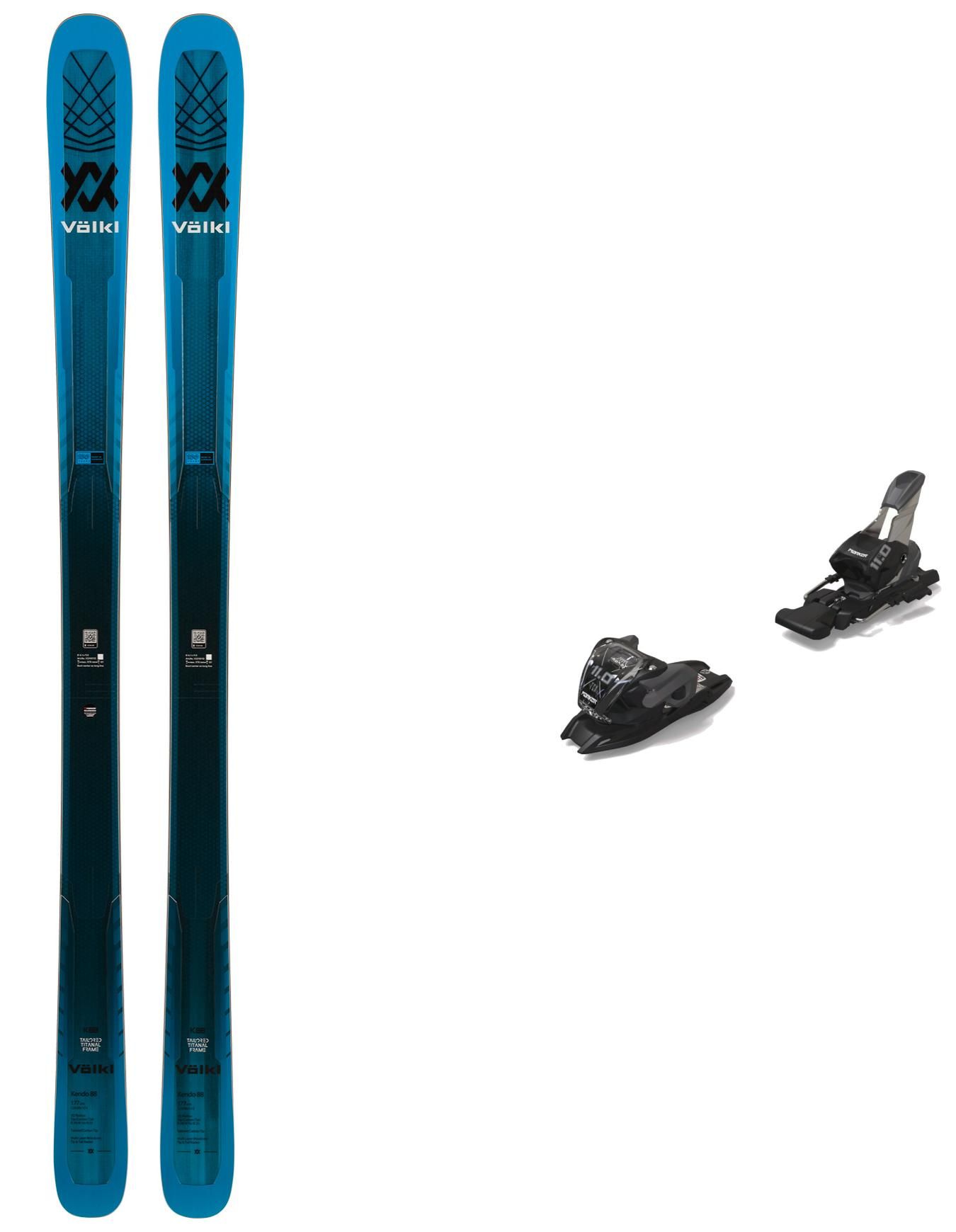 Volkl Alpinski-Set Kendo 88 2024 Ski inkl. Bdg. Herren : Snowleader
