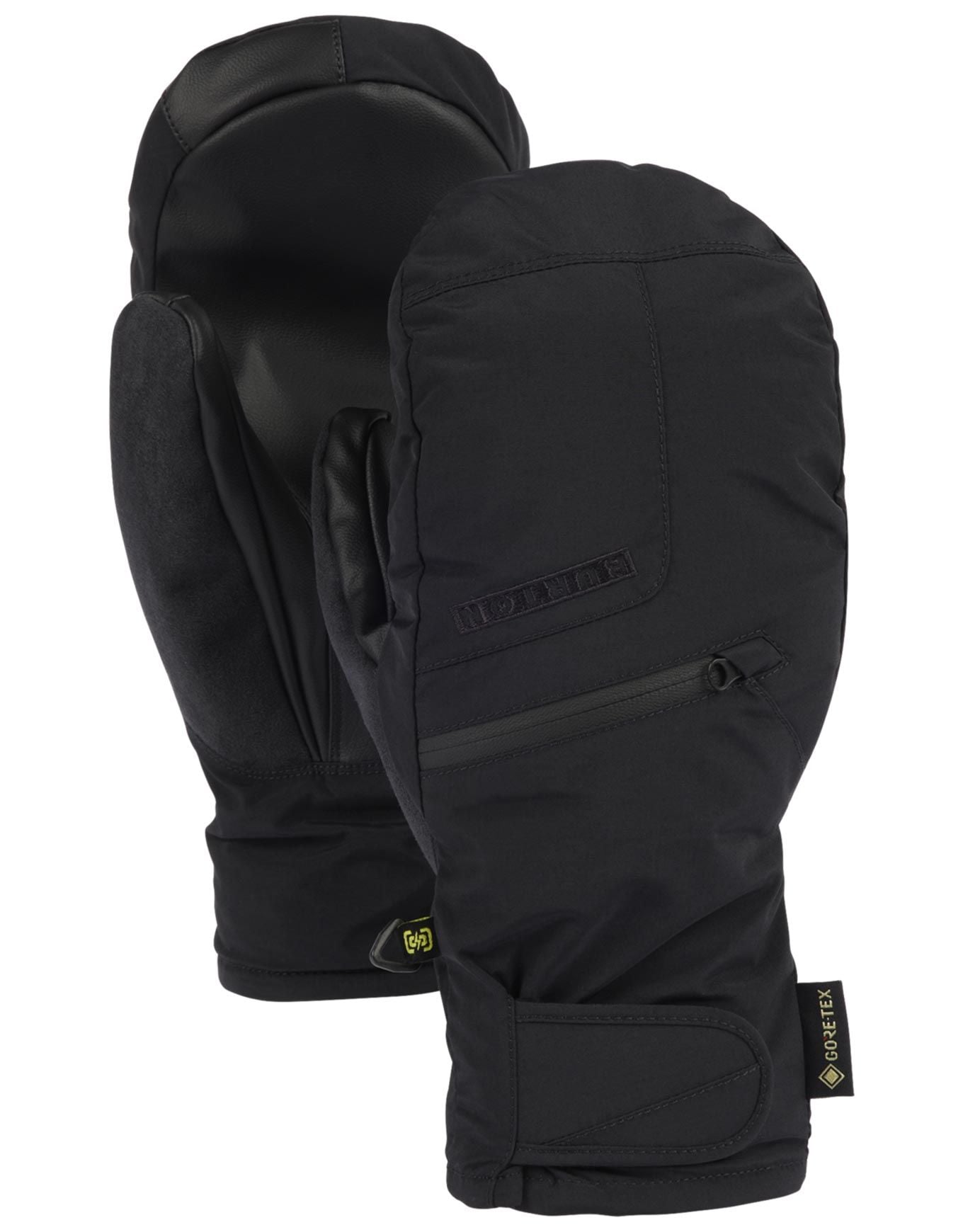 Burton Gore-Tex Under Gloves Mサイズ Burton M Gore-Tex Under Mittens True Black Ski gloves : Snowleader