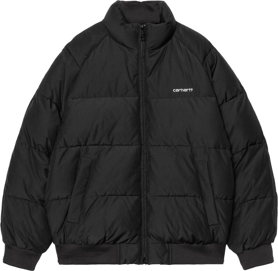 Carhartt WIP Nebraska Jacket Black / White Down Jackets : Snowleader