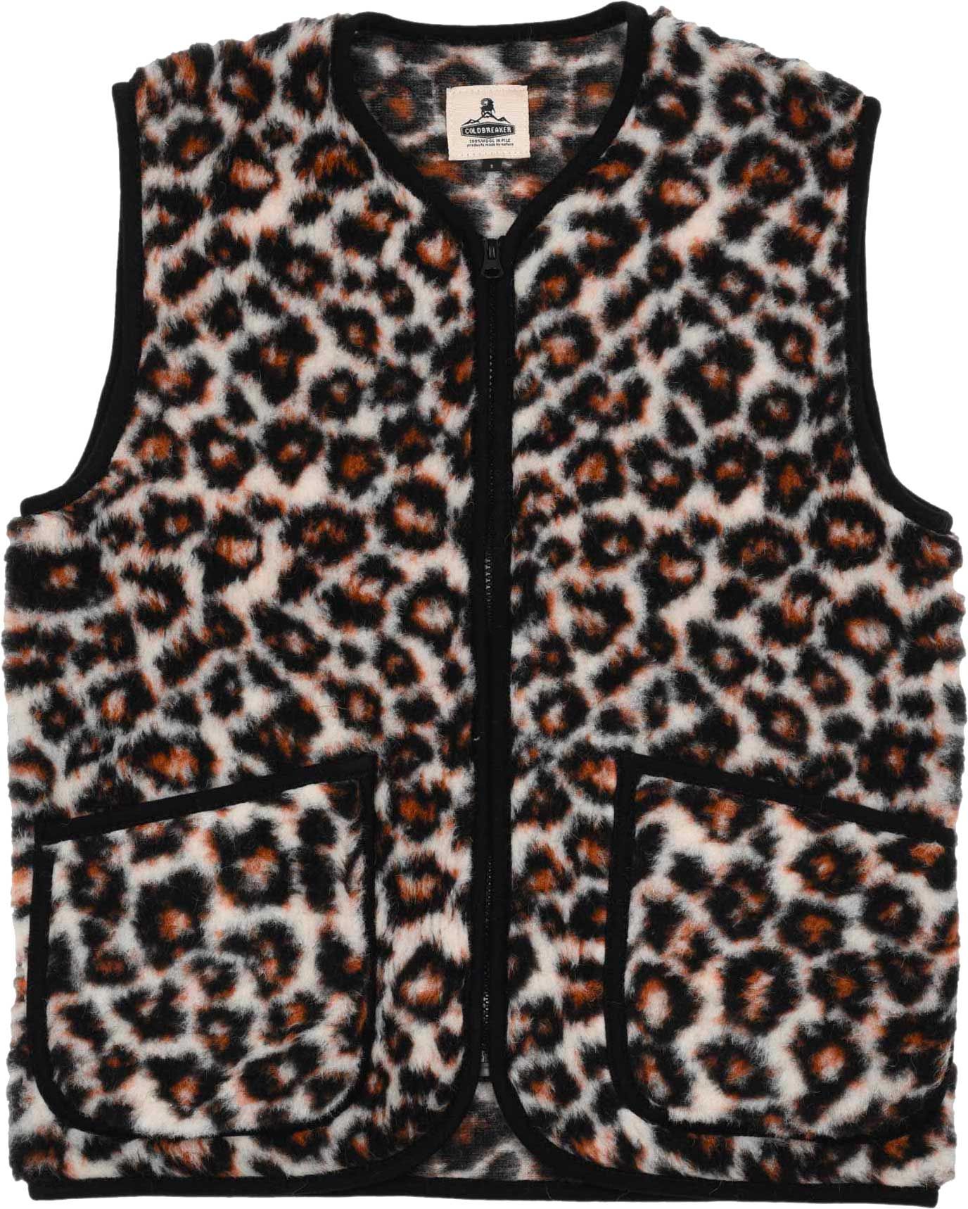 ColdBreaker Vest Adult Pepitko Leopard Women's fleeces : Snowleader