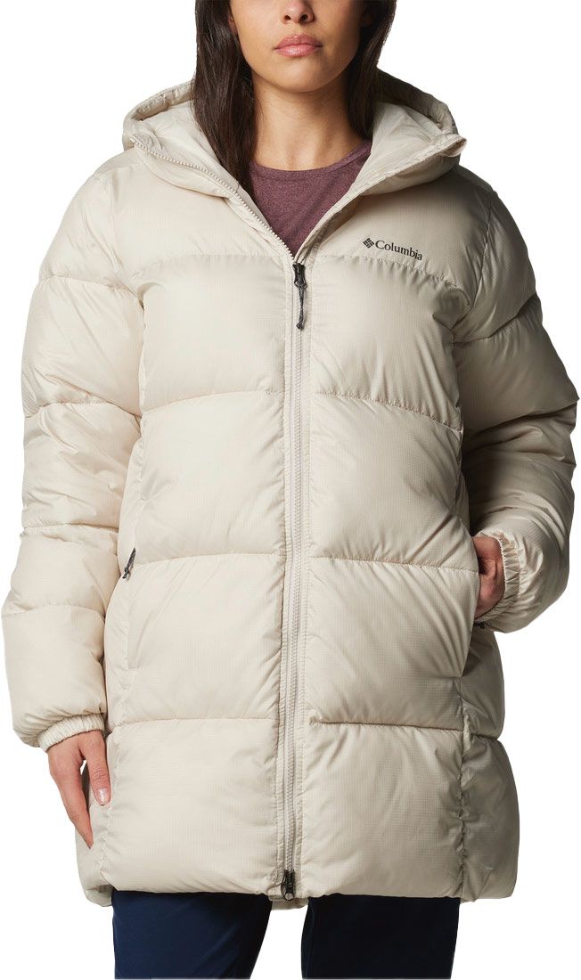 Columbia Geacă de iarnă Puffect™ Mid Hooded Jacket Roz Regular Fit Columbia Geacă de iarnă Puffect™ Mid Hooded Jacket Roz Regular Fit