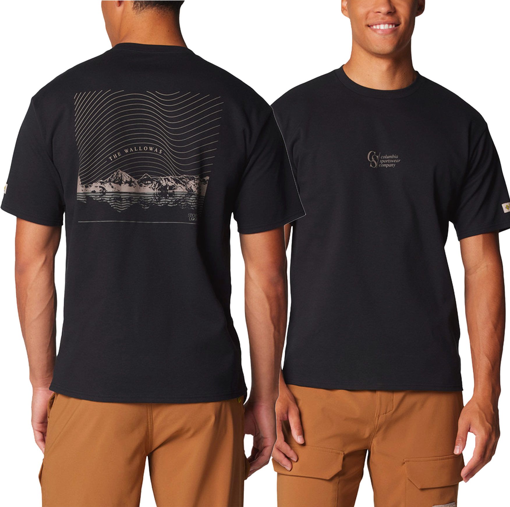 Columbia CSC™ Heritage Graphic Tee Black T-shirts : Snowleader
