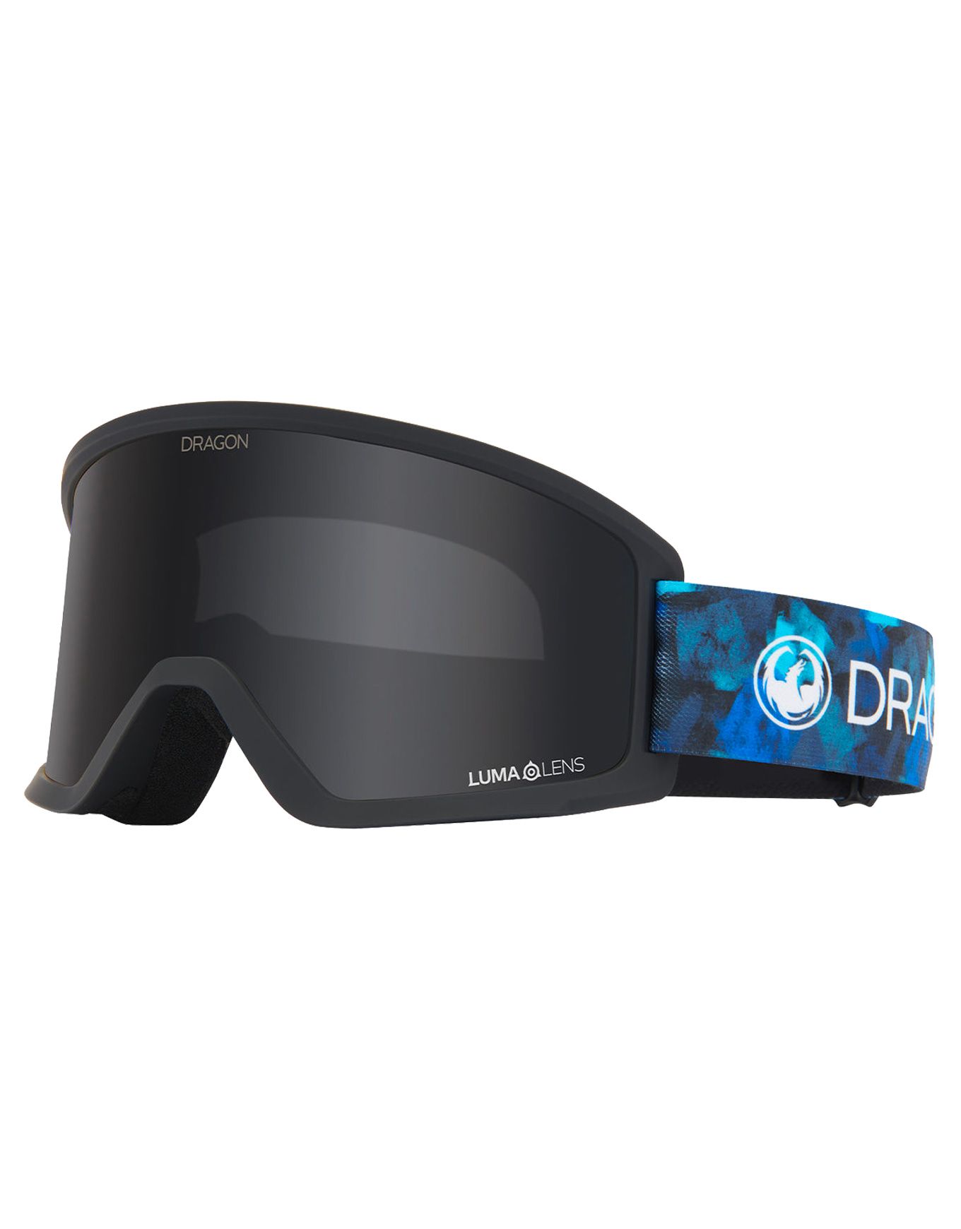 Dragon DX3 OTG Spyder Cobalt Block Camo - Lumalens Darksmoke Ski ...