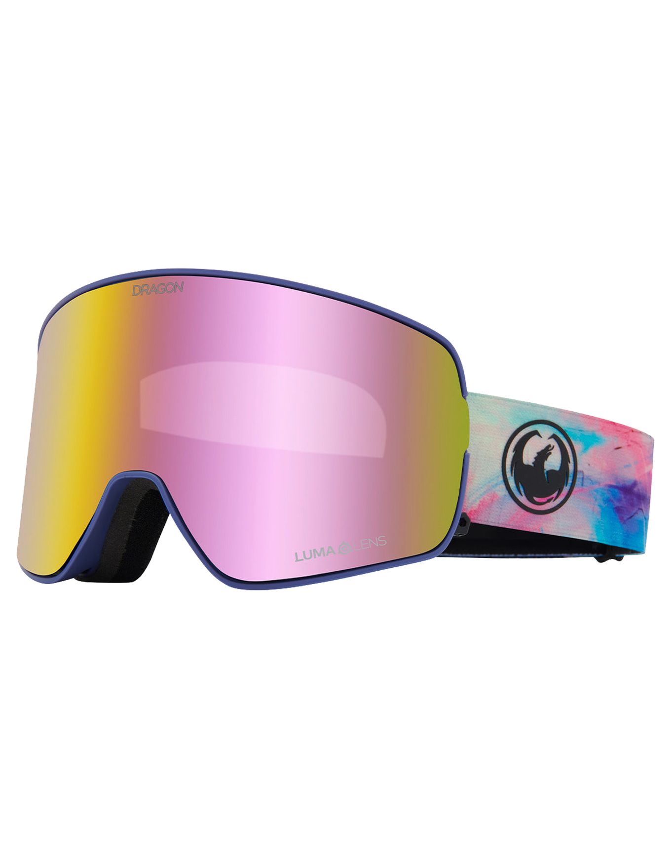 値下げDragon NFX2ゴーグルLUMALENS PINK IONレンズのみ Dragon NFX2 Sunset - Lumalens Pink Ion + Lumalens Violet Masques