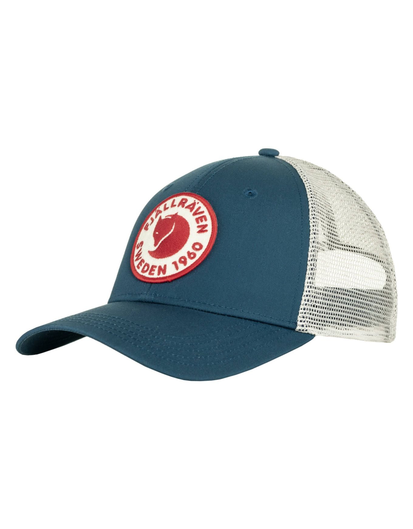 Fjall Raven 1960 Logo Långtradarkeps Indigo Blue Caps : Snowleader