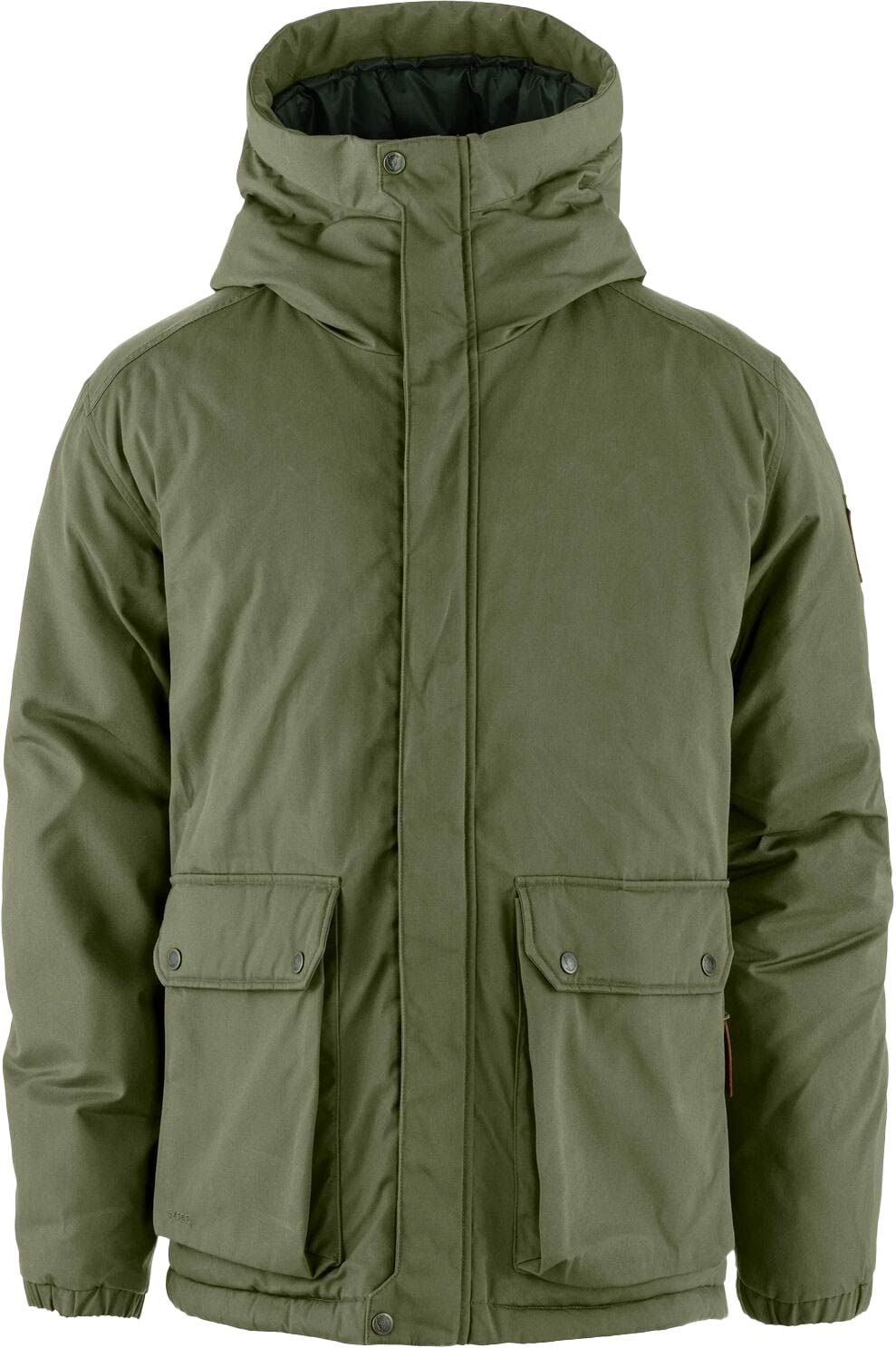 Fjall Raven Övik Padded Jacket M Laurel Green Coats : Snowleader