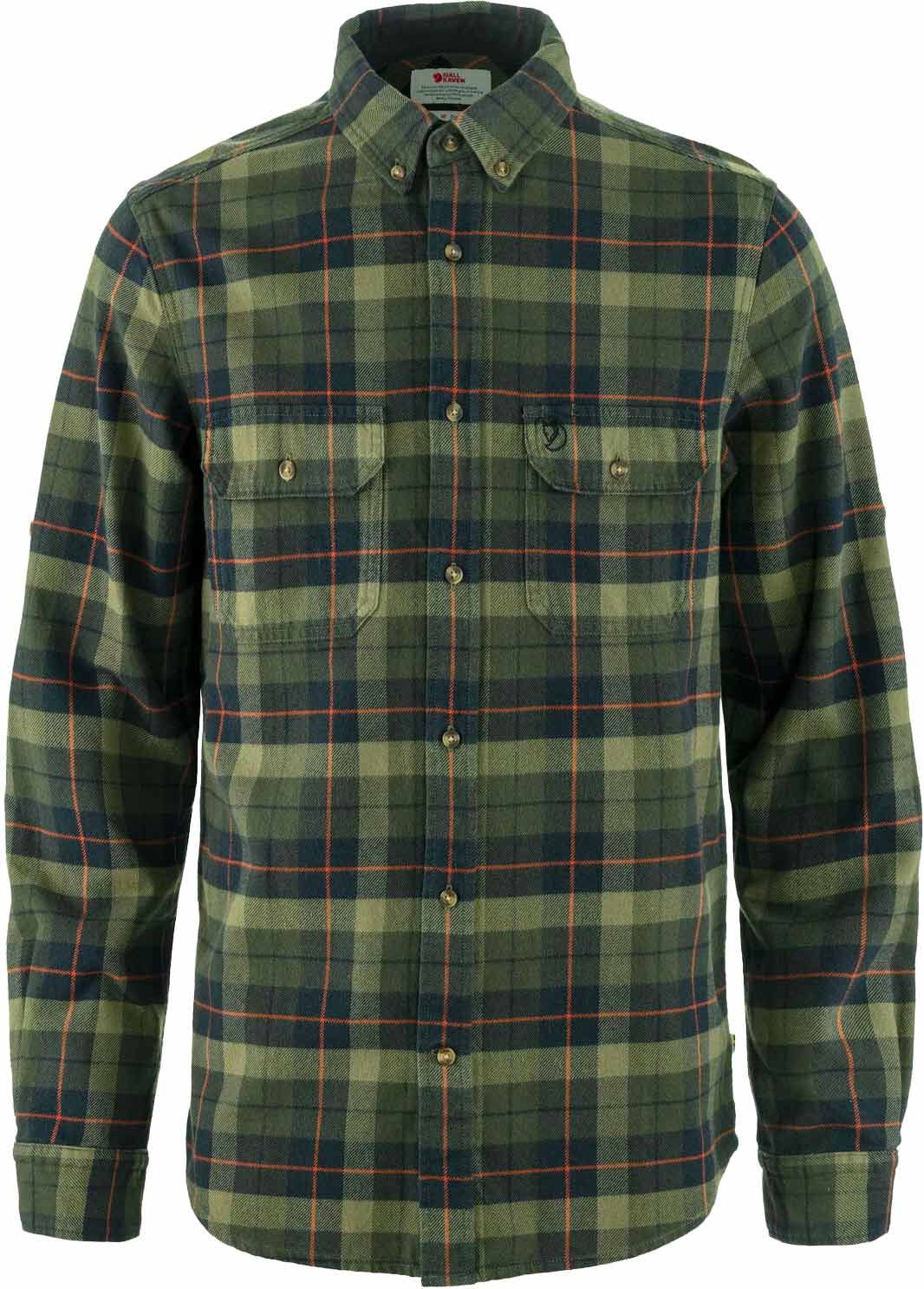Fjallraven Mens Övik Heavy Flannel HIDEANDSEEK HEAVY FLANNEL
