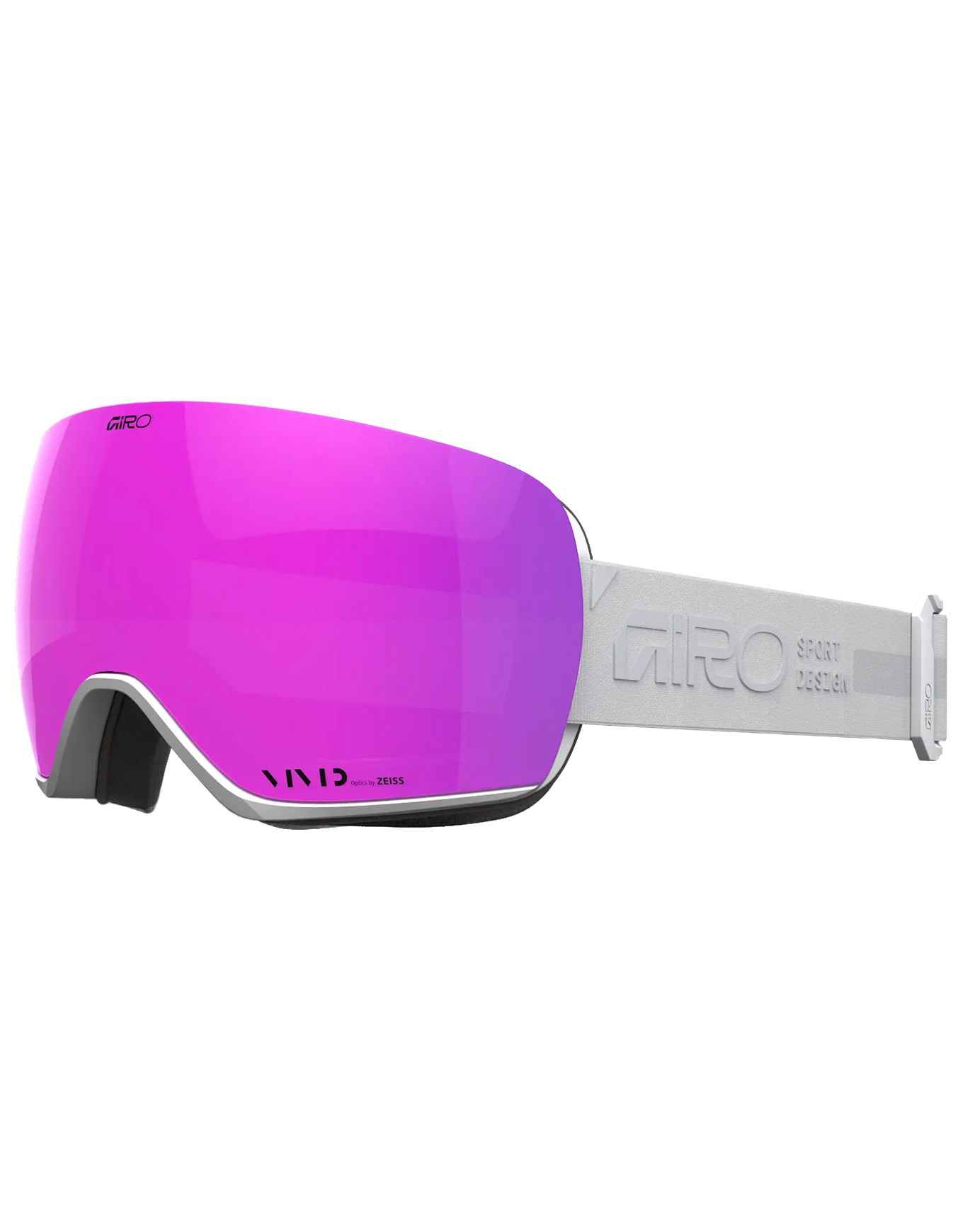 Giro Article II White Rails Vivid Pink/Infrared Ski goggles