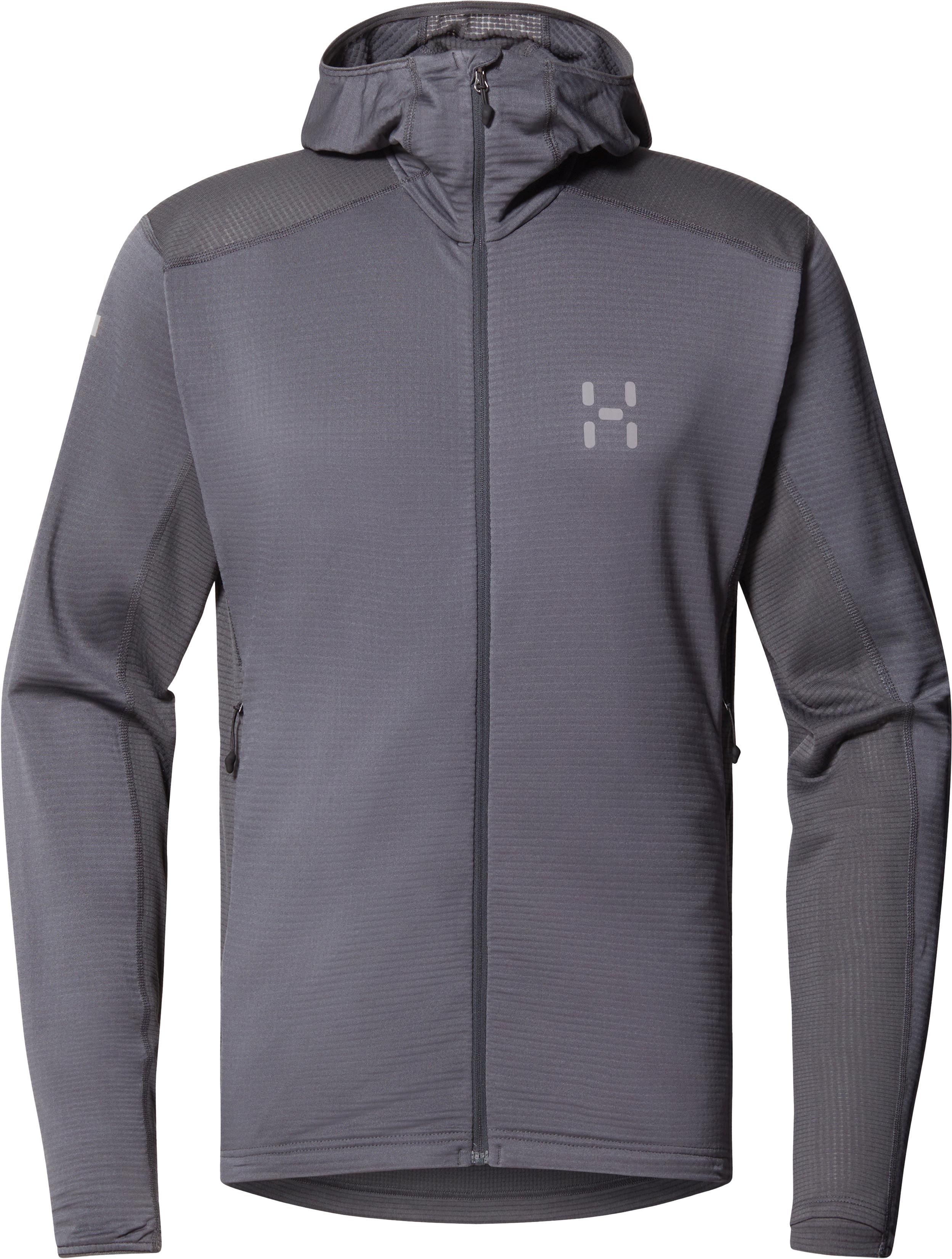 Haglöfs L.I.M Mid Multi II Hood Men Magnetite Walking fleeces