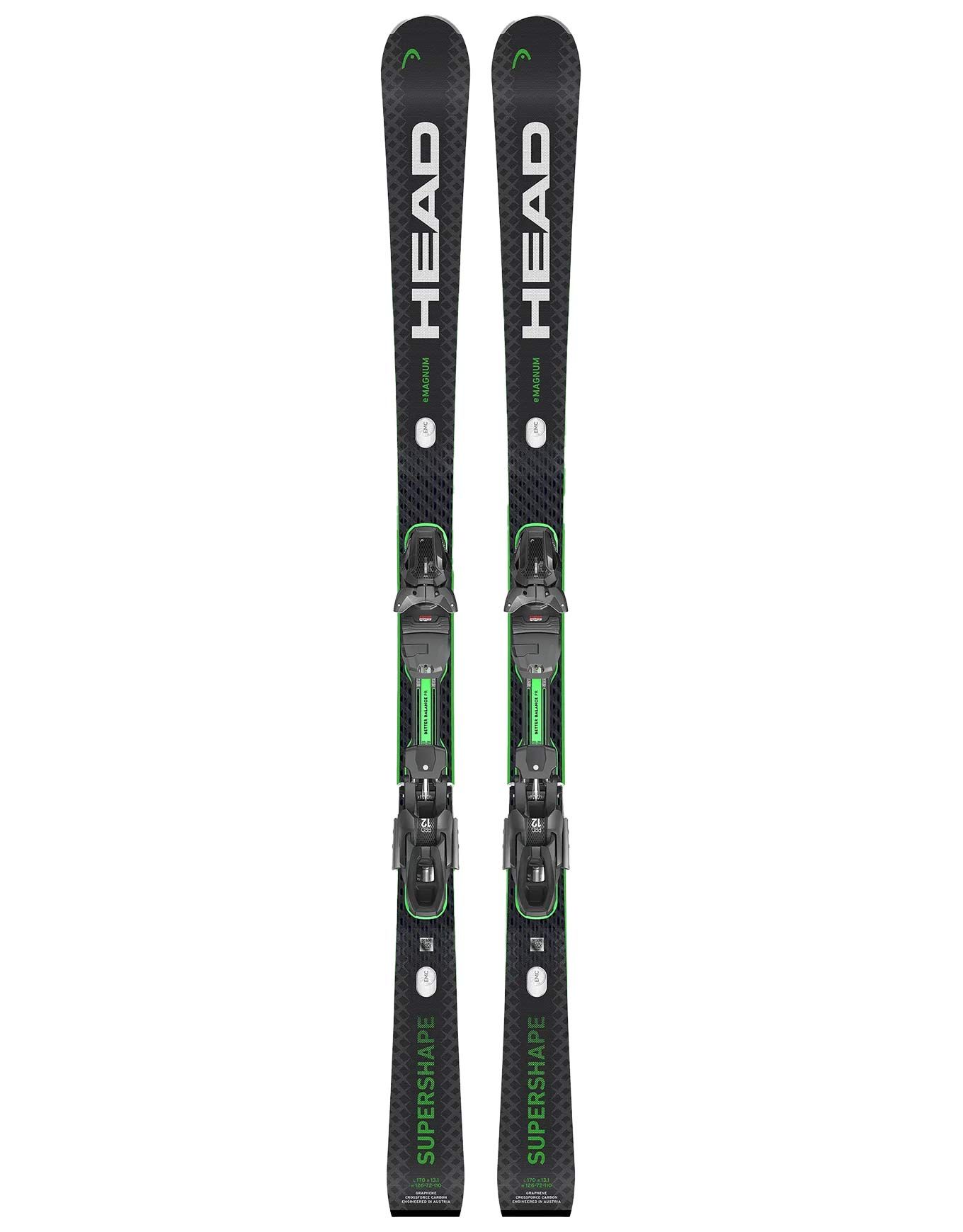 Head Supershape E-Magnum Sw + PRD 12 Gw 2026 Men's ski sets
