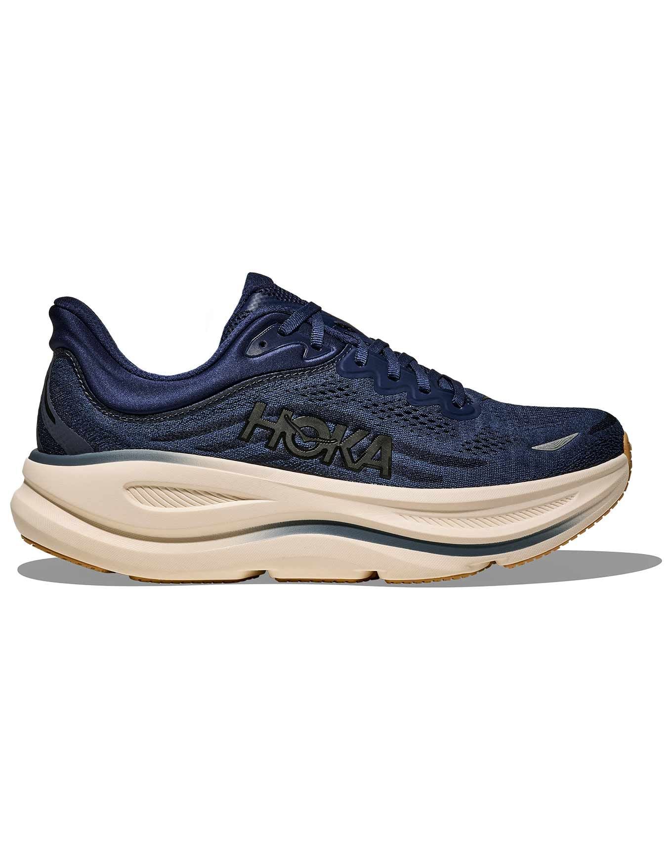 HOKA M Bondi 9 ネイビー26cm Hoka Bondi 9 M Midnight Blue/Varsity Navy Men's running Shoes