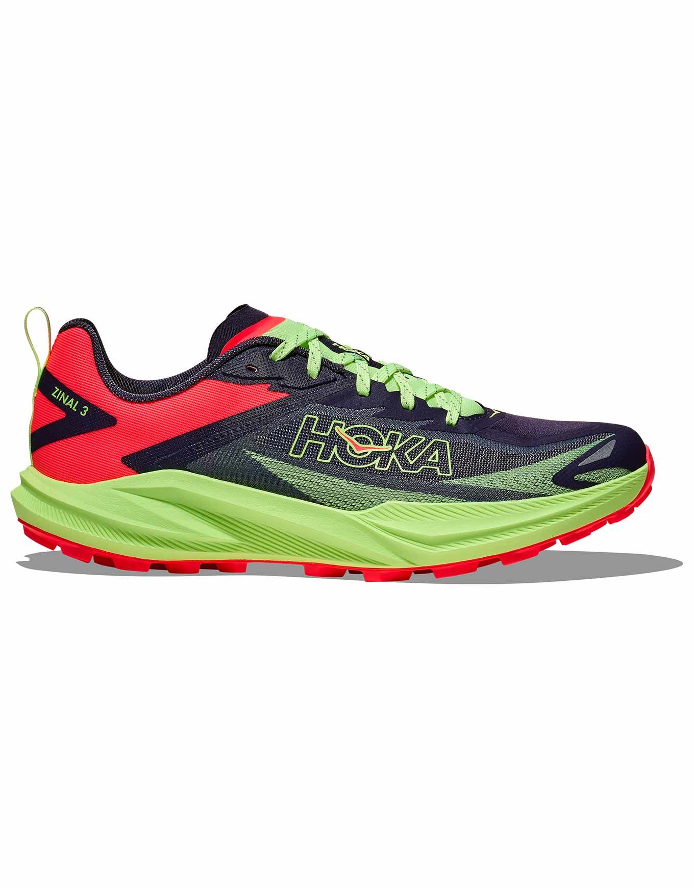 ＨOＫＡ　ON ONE サイズ　30cm Hoka Zinal 3 W Squid Ink/Neon Yuzu Women's Trail Running Shoes