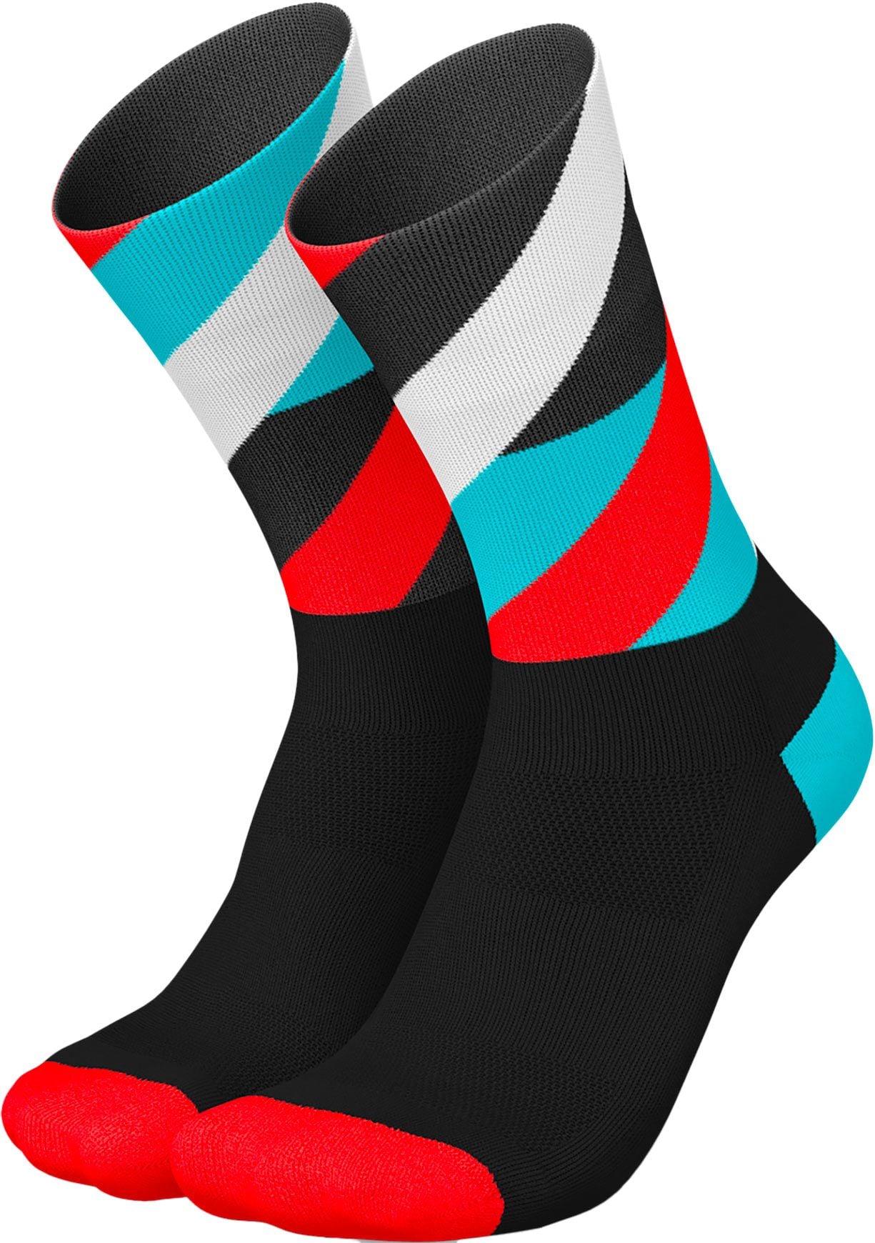 Incylence Running Loops Black Cyan Inferno Calze trail running : Snowleader