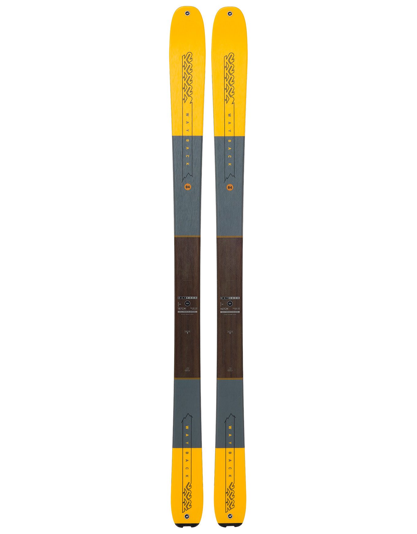 K2 Wayback 84 2026 Men's touring skis : Snowleader