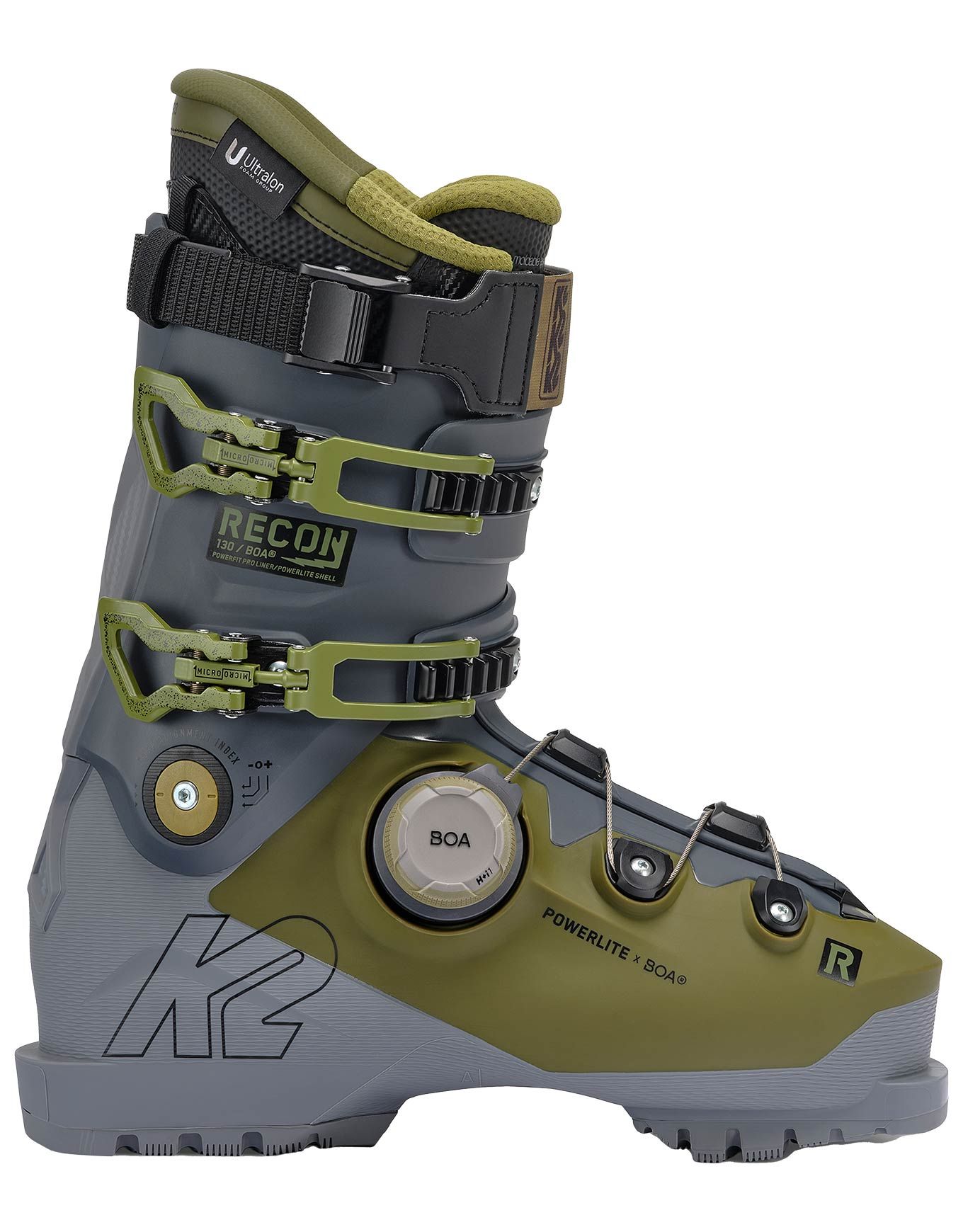 K2 RECON 130/BOA スキーブーツ　27/27.5cm K2 Recon 130 Boa Botas de esquí para hombre : Snowleader
