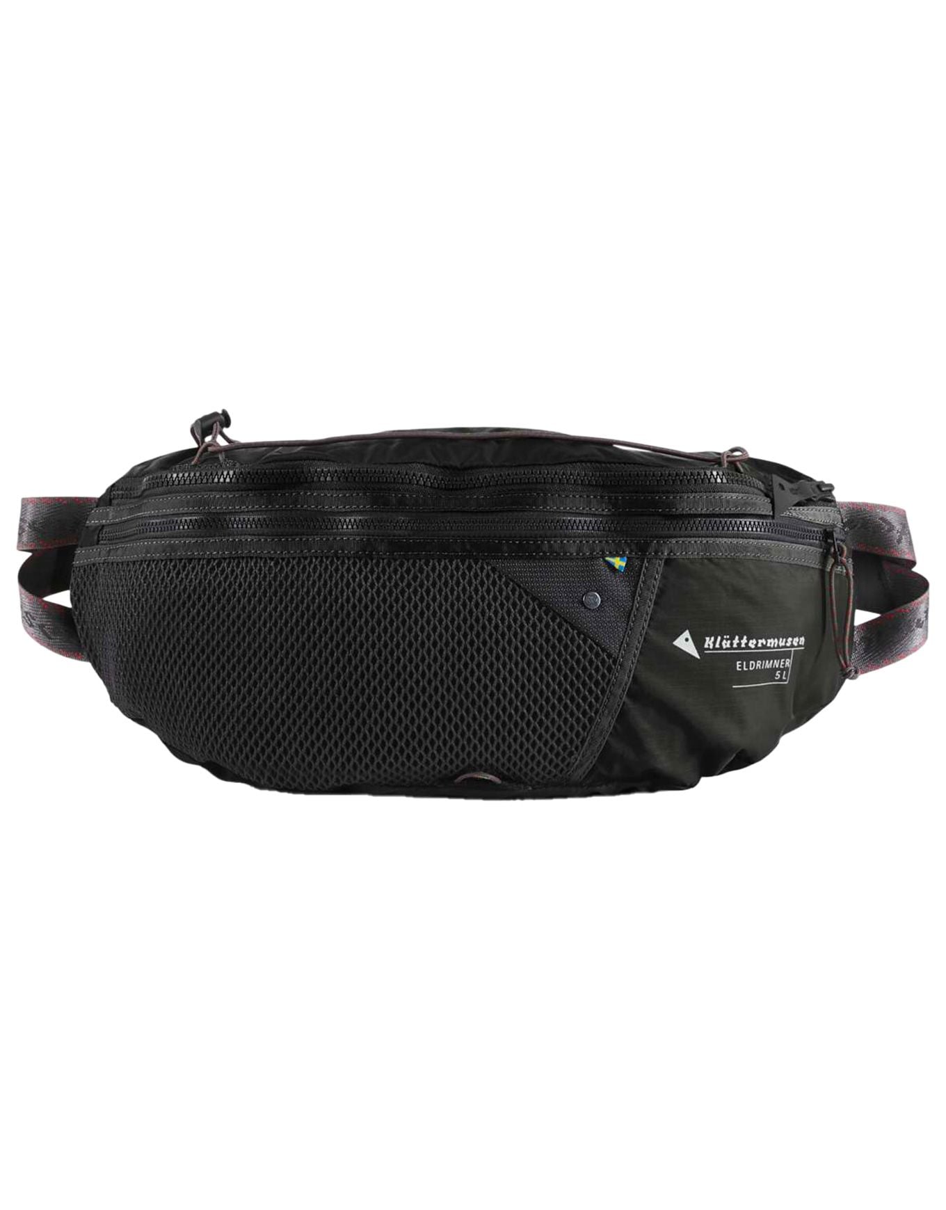 Klattermusen Eldrimner Lumbarpack 5L Raven Bum Bags : Snowleader