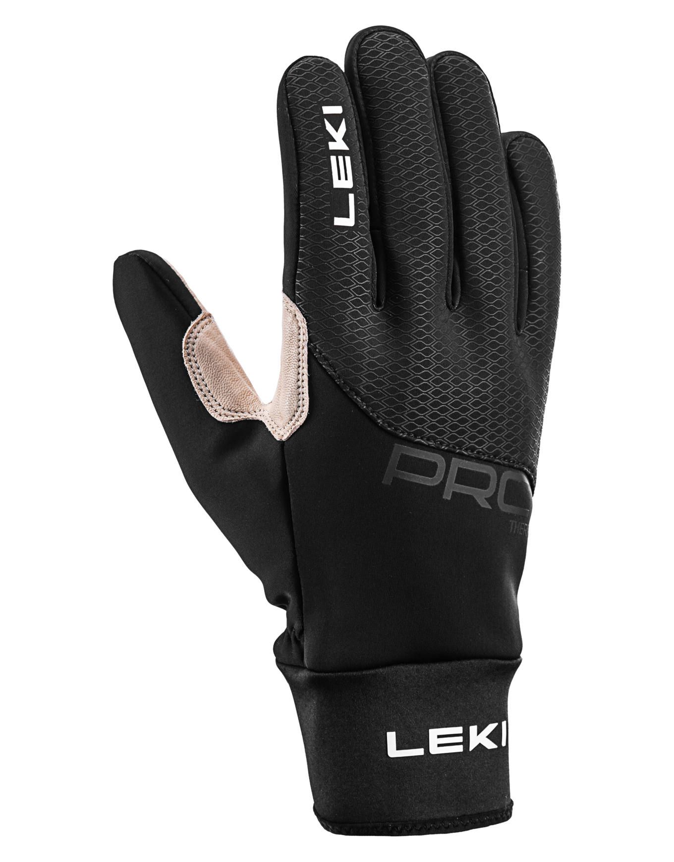 Leki Guanti Detect XT 3D | Unisex | Traspiranti | Taglia EU 10 | Colore Nero