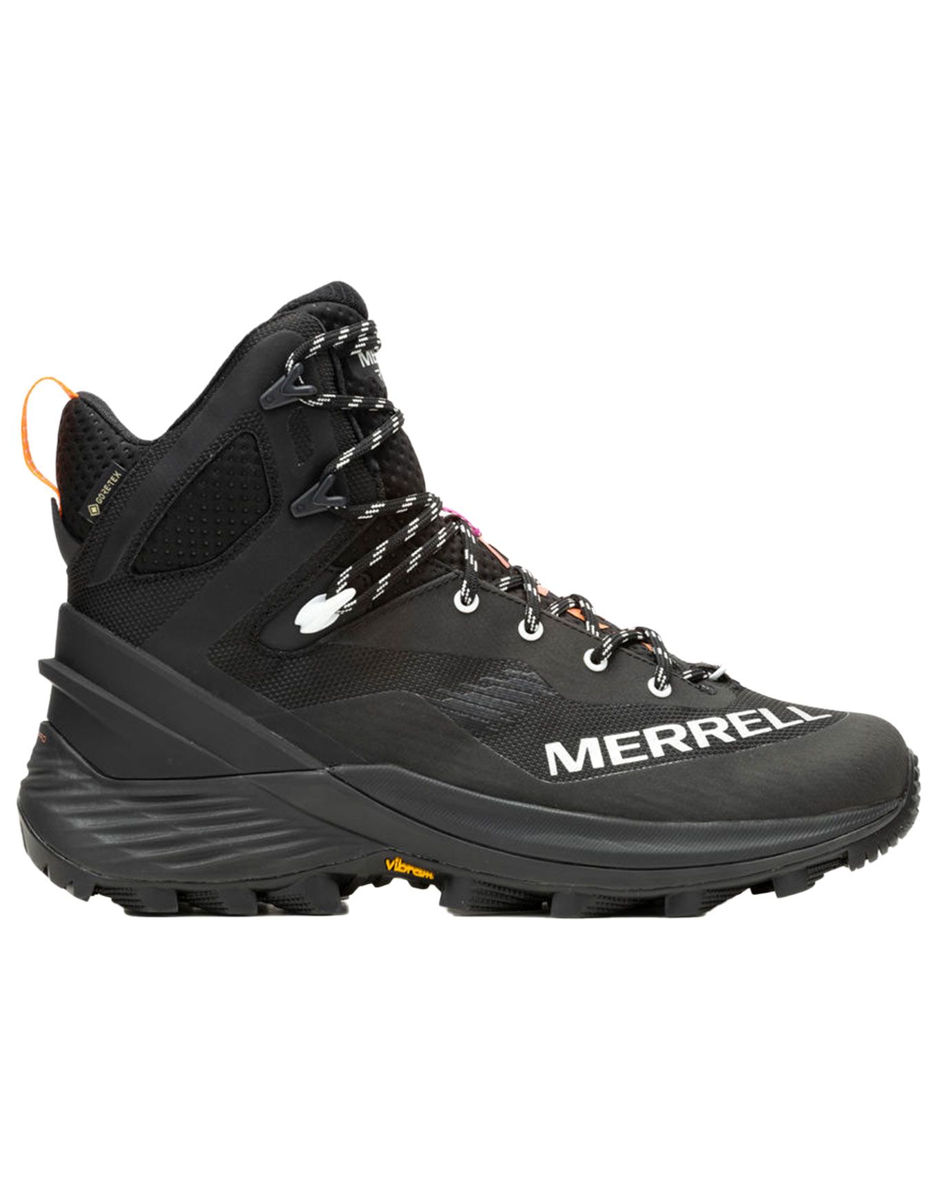 Merrell Rogue Hiker Mid Gtx Black Day-Hiking Boots : Snowleader