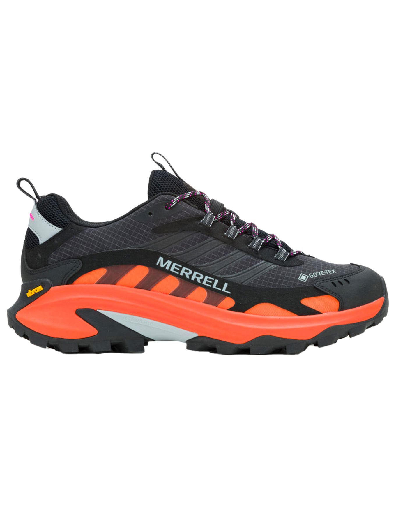 Merrell Moab Speed 2 Gtx Black/Orange Day-Hiking Boots : Snowleader