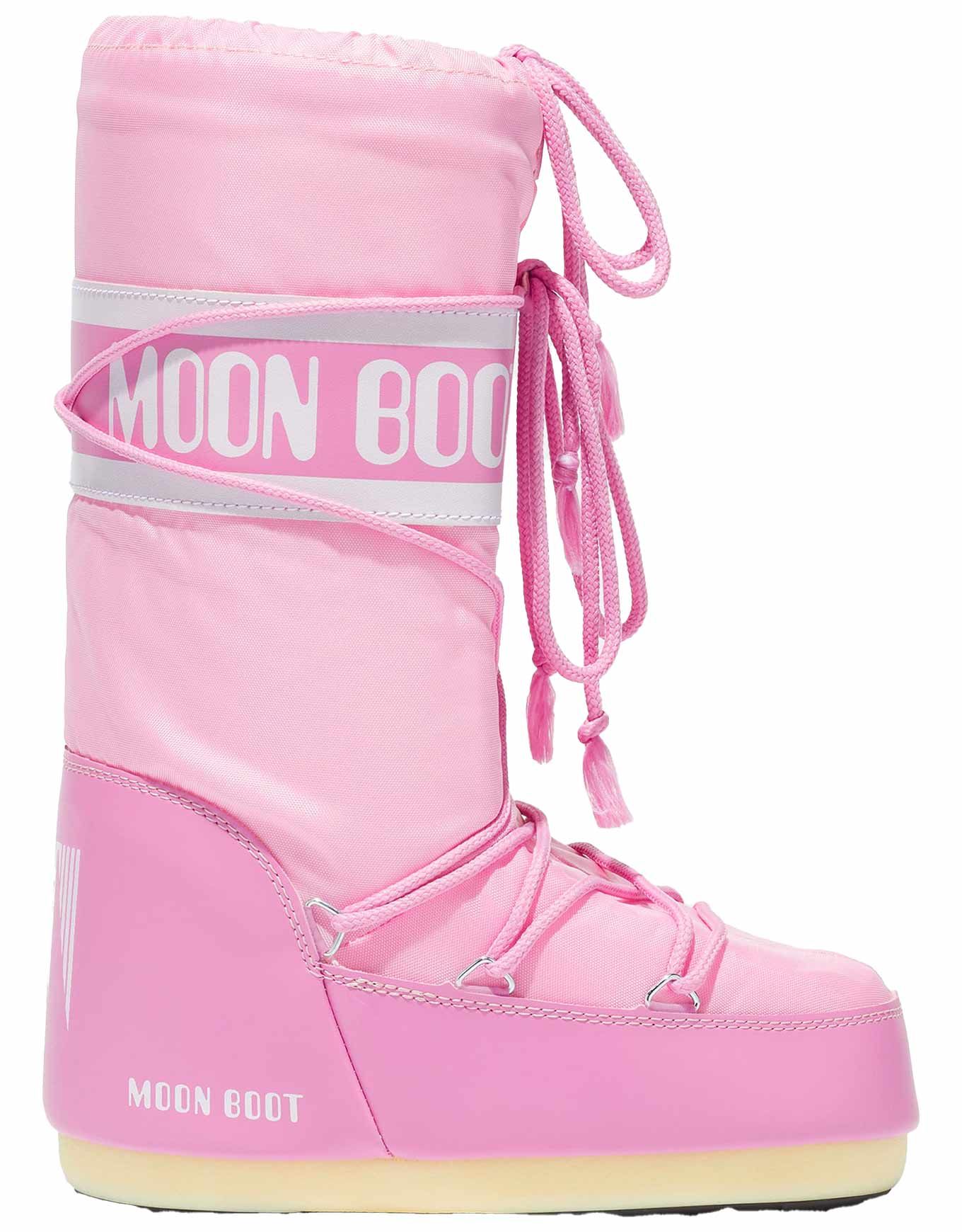 Moonboot Moon Boot Icon Nylon Pink Men's Après-Ski Boots : Snowleader