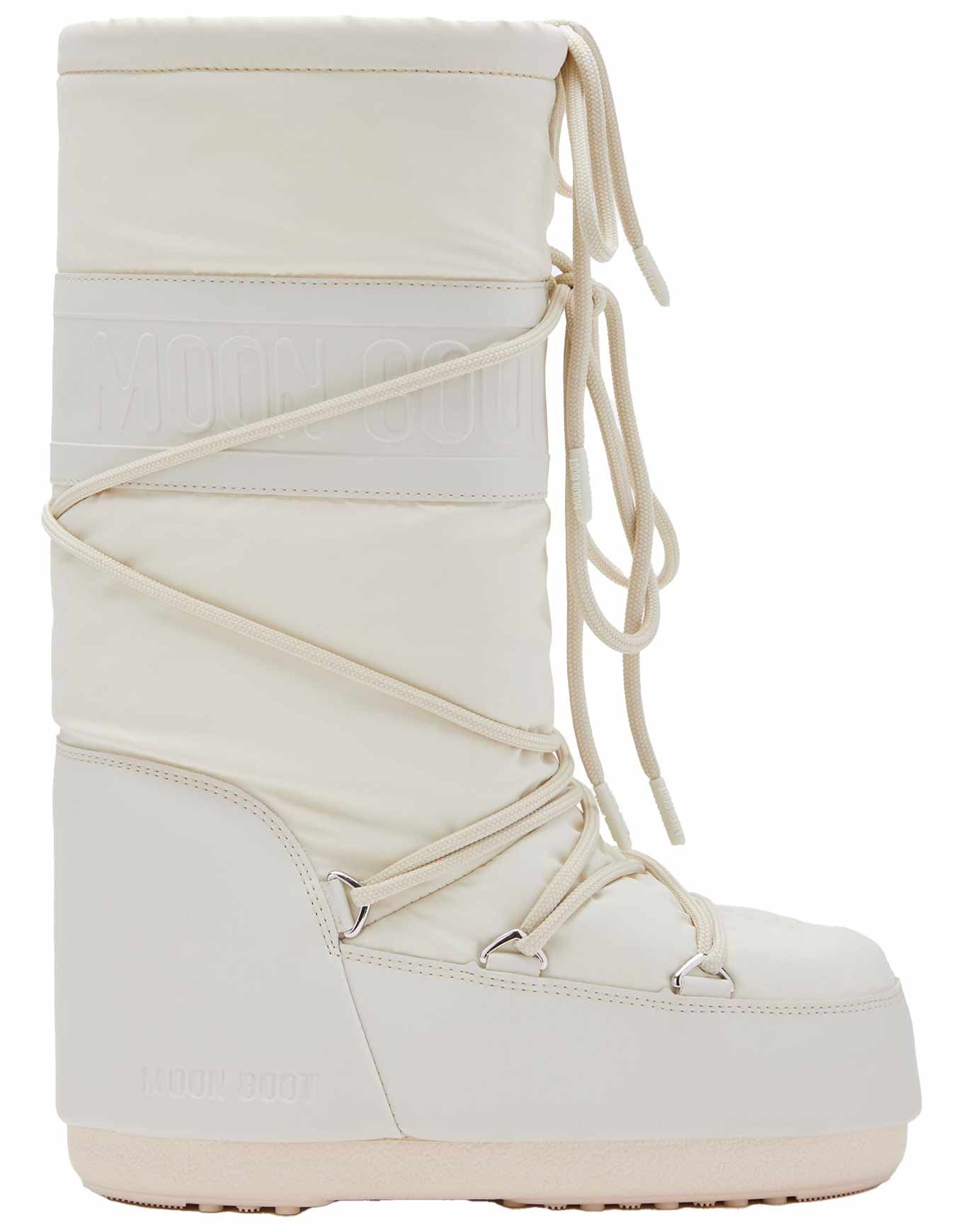 Icon Moon Boots White Faux Fur Moon Boots Snow ICON WHITE FAUX-FUR