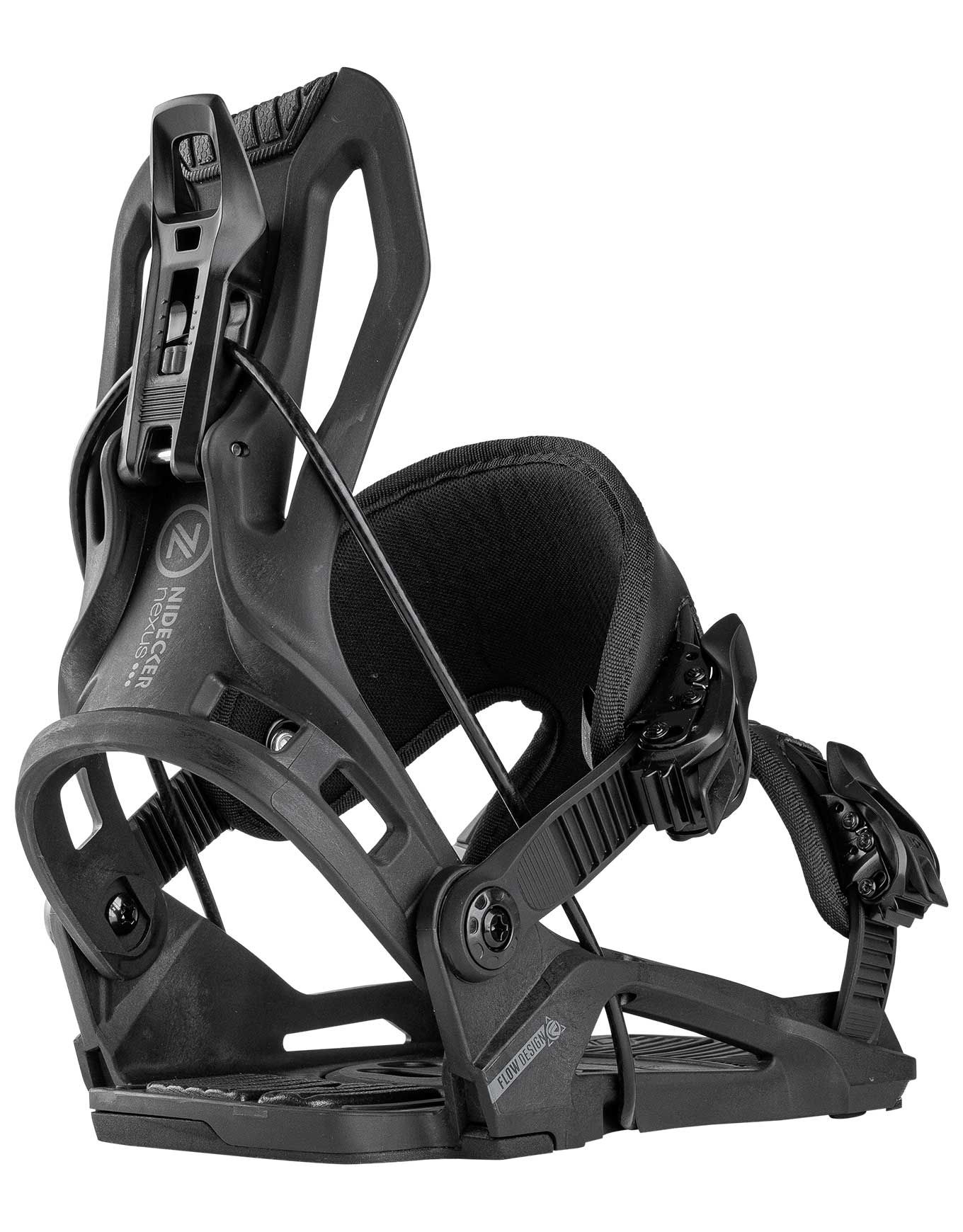 Nidecker Nexus Black Quick snowboard bindings : Snowleader
