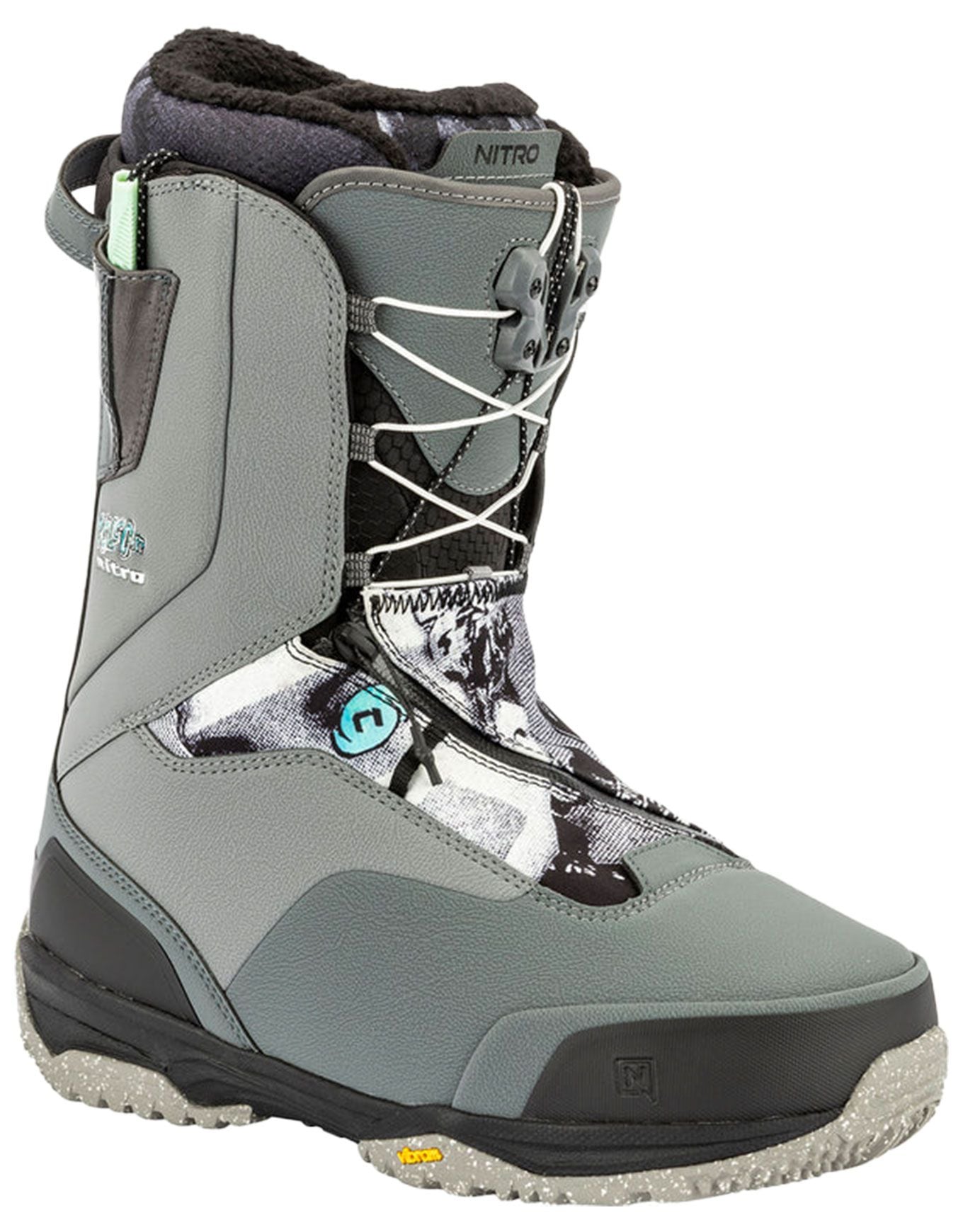 Nitro Venture Pro TLS X Volcom Men's snowboard boots : Snowleader