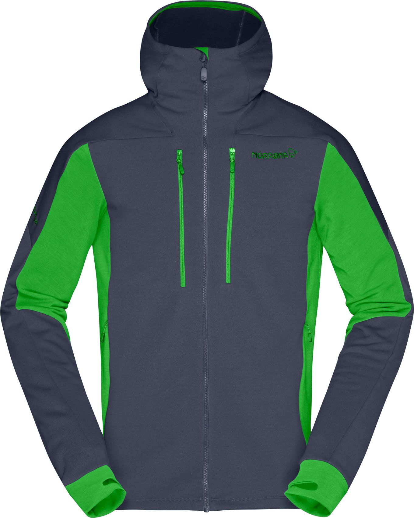 Norrona Trollveggen Powerstretch Pro Zip Hood M