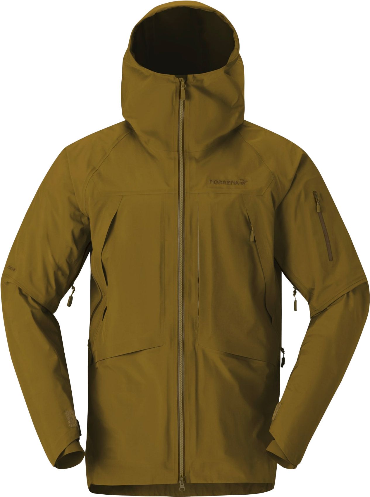 Norrona More Gore-Tex Jacket M Dark Olive Ski touring jackets