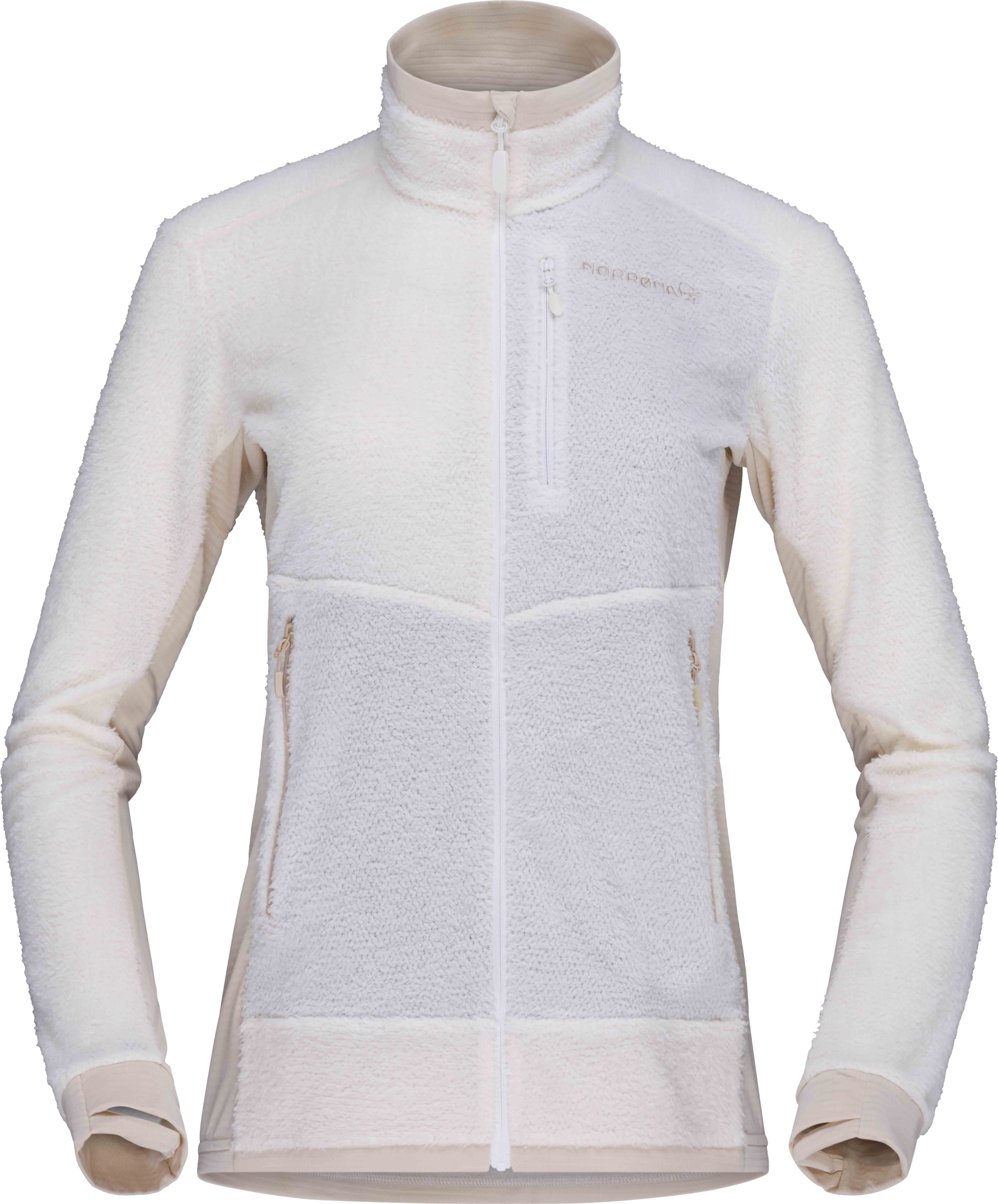Norrona Falketind Warm1 Active Jacket W Snow White Oatmeal Women