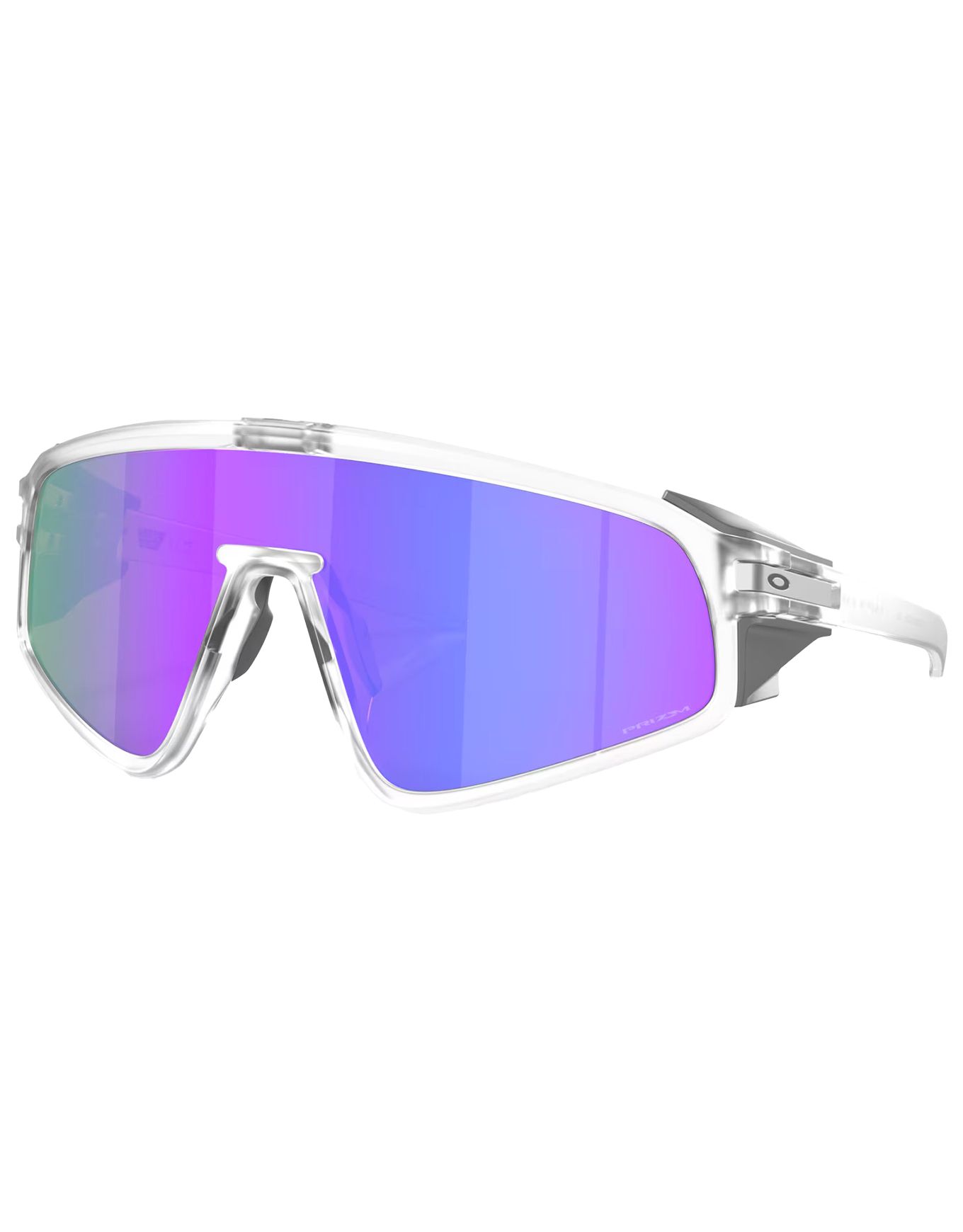 IXA　オークリー　ラッチパネル　プリズムヴァイオレット　マットクリア Oakley Latch Panel Matte Clear Prizm Violet Sunglasses : Snowleader