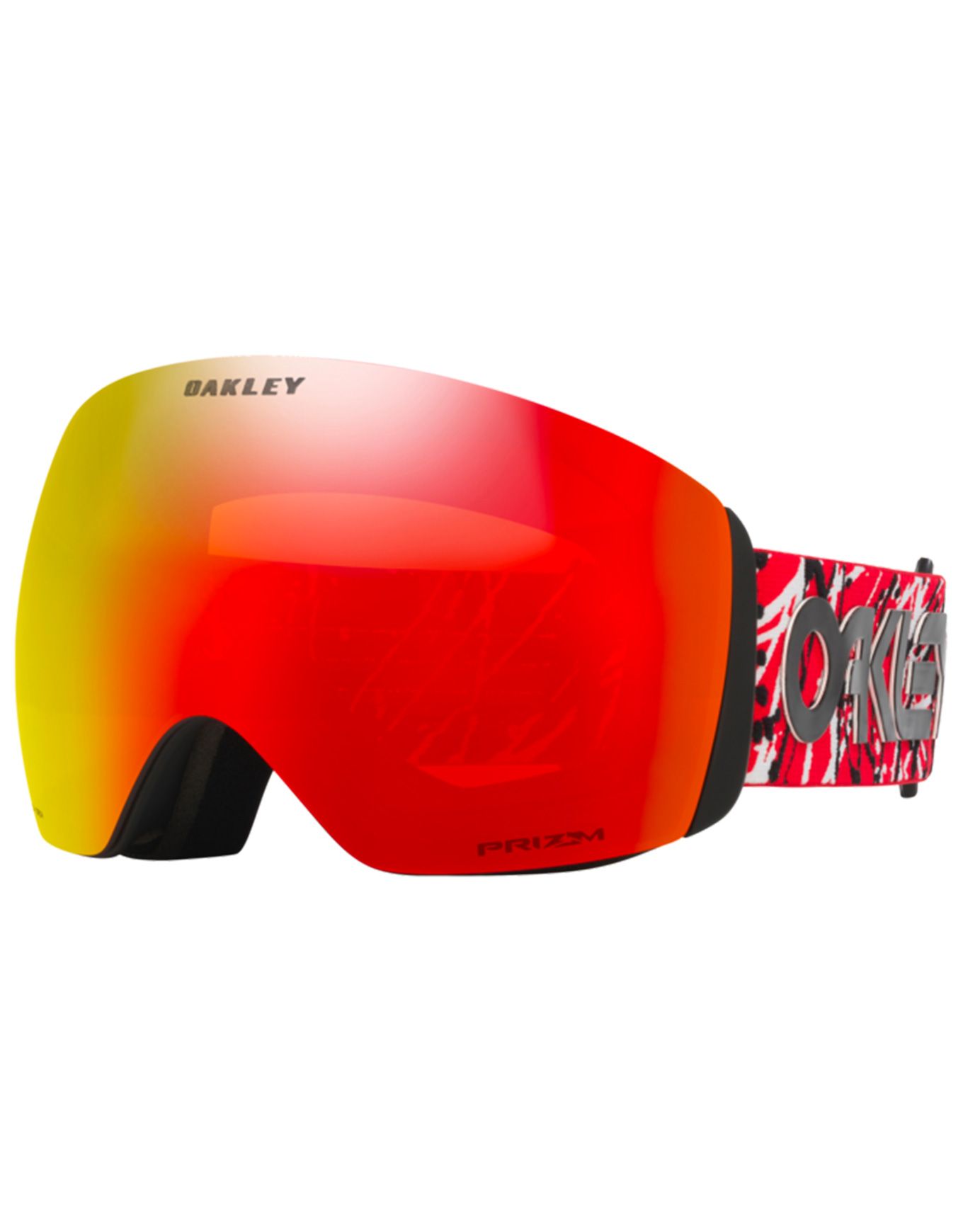 Oakley Flight Deck L Red Eddie Prizm Torch Ski goggles : Snowleader