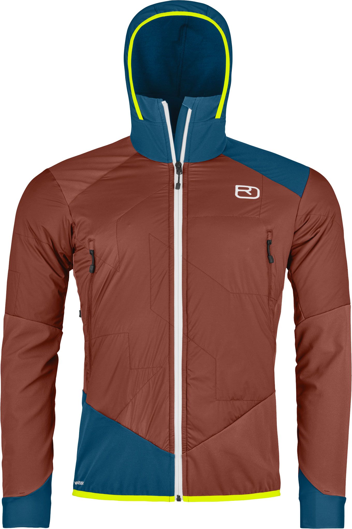 Ortovox Westalpen Swisswool Hybrid Jacket M Wild Herbs Forros polares esquí de travesía