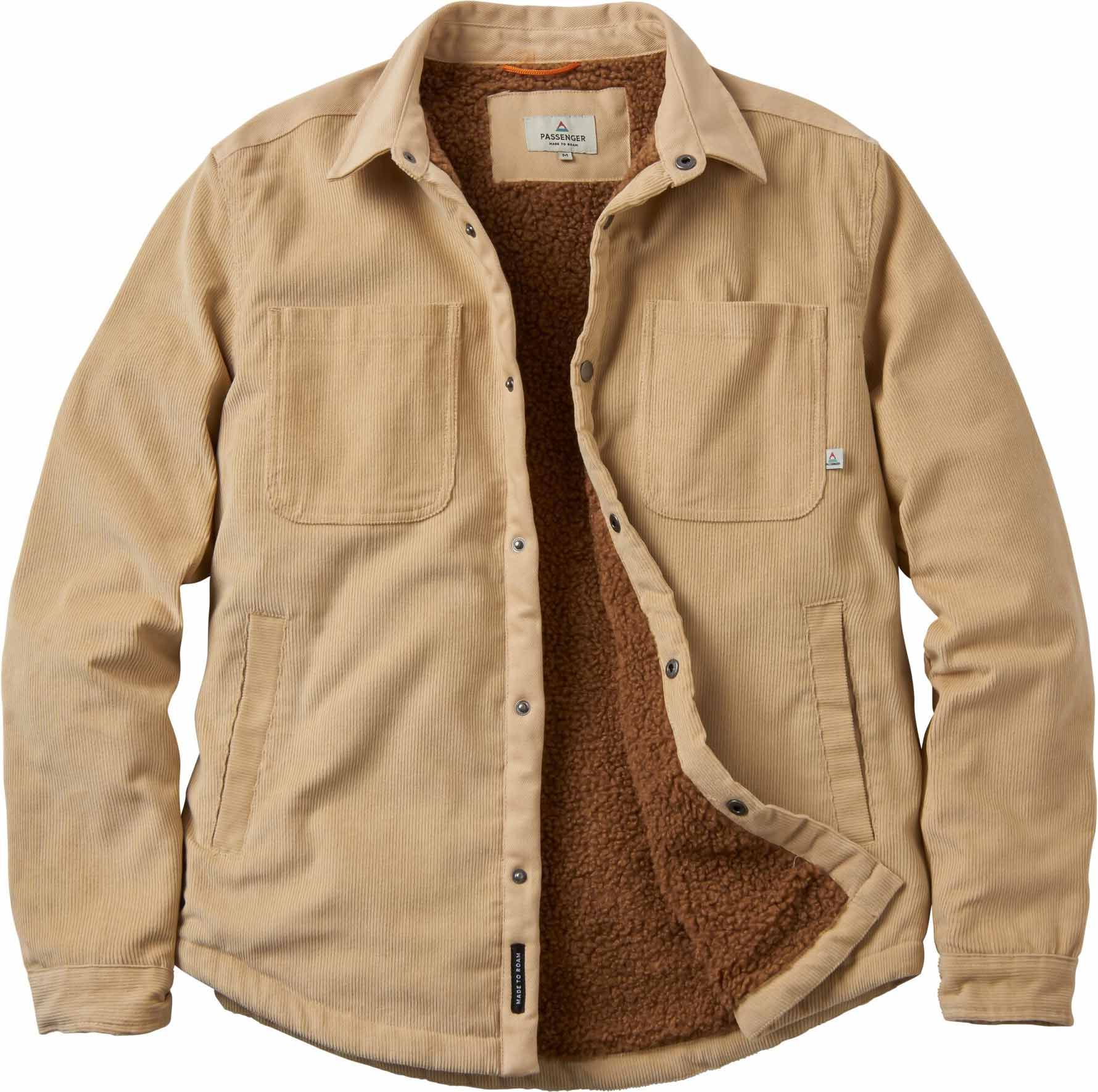 Levi's Sherpa Lined Corduroy Shirt Jacket Kodiak Sherpa Lined Cord