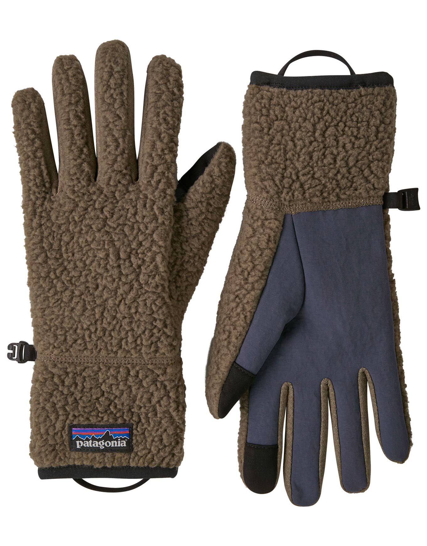 Patagonia Retro Pile Gloves Marlow Brown Gants de ski : Snowleader