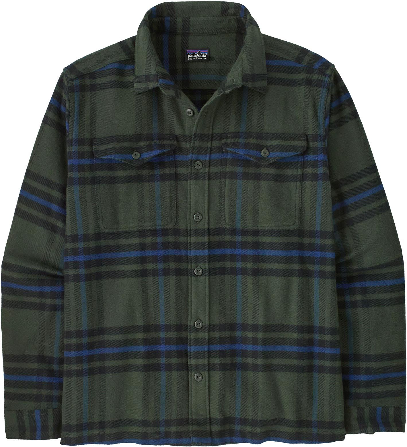 Patagonia M's Fjord Flannel Shirt Catch: Old Growth Green Shirts