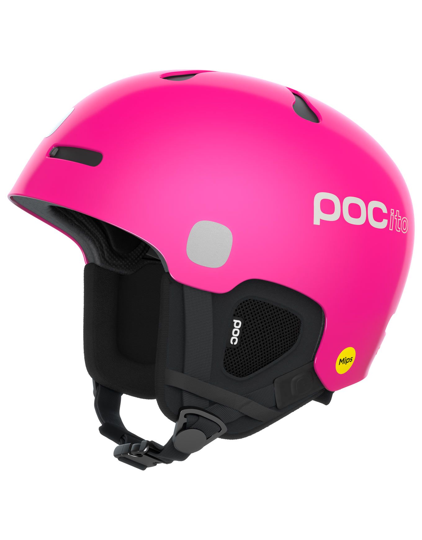 POC POCito Auric Cut MIPS Fluorescent Pink Kids' ski helmets