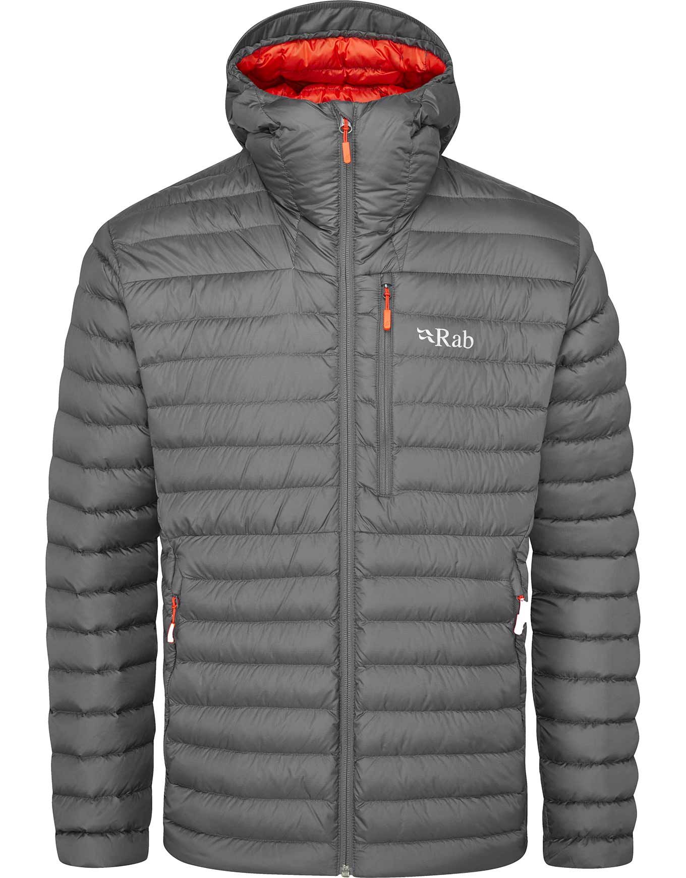 Haut De Randonnée RAB Homme Taille UK M Gris Ardoise - Intervalle Zippé - Occasion état Excellent