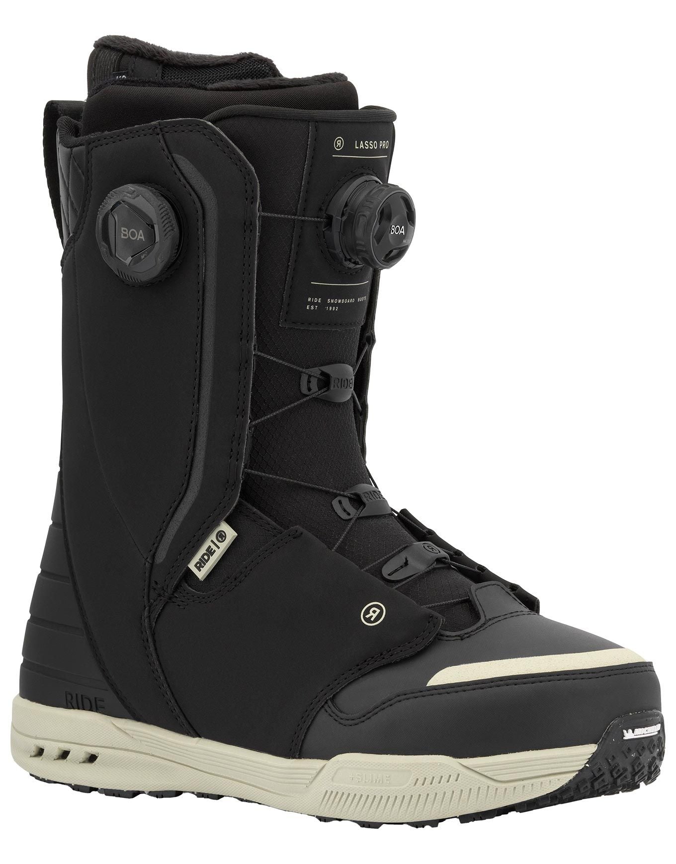 LASSO スノーボードブーツ ブラック RIDE Lasso Pro Black Men's snowboard boots : Snowleader