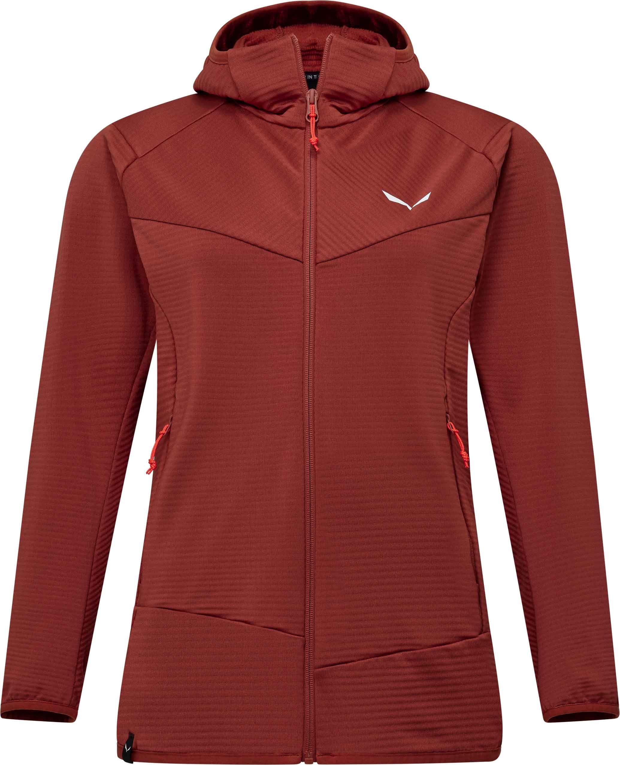 Salewa Puez Altavia Pl Hd Jkt W Etruscan Red Polaires randonnée femme ...