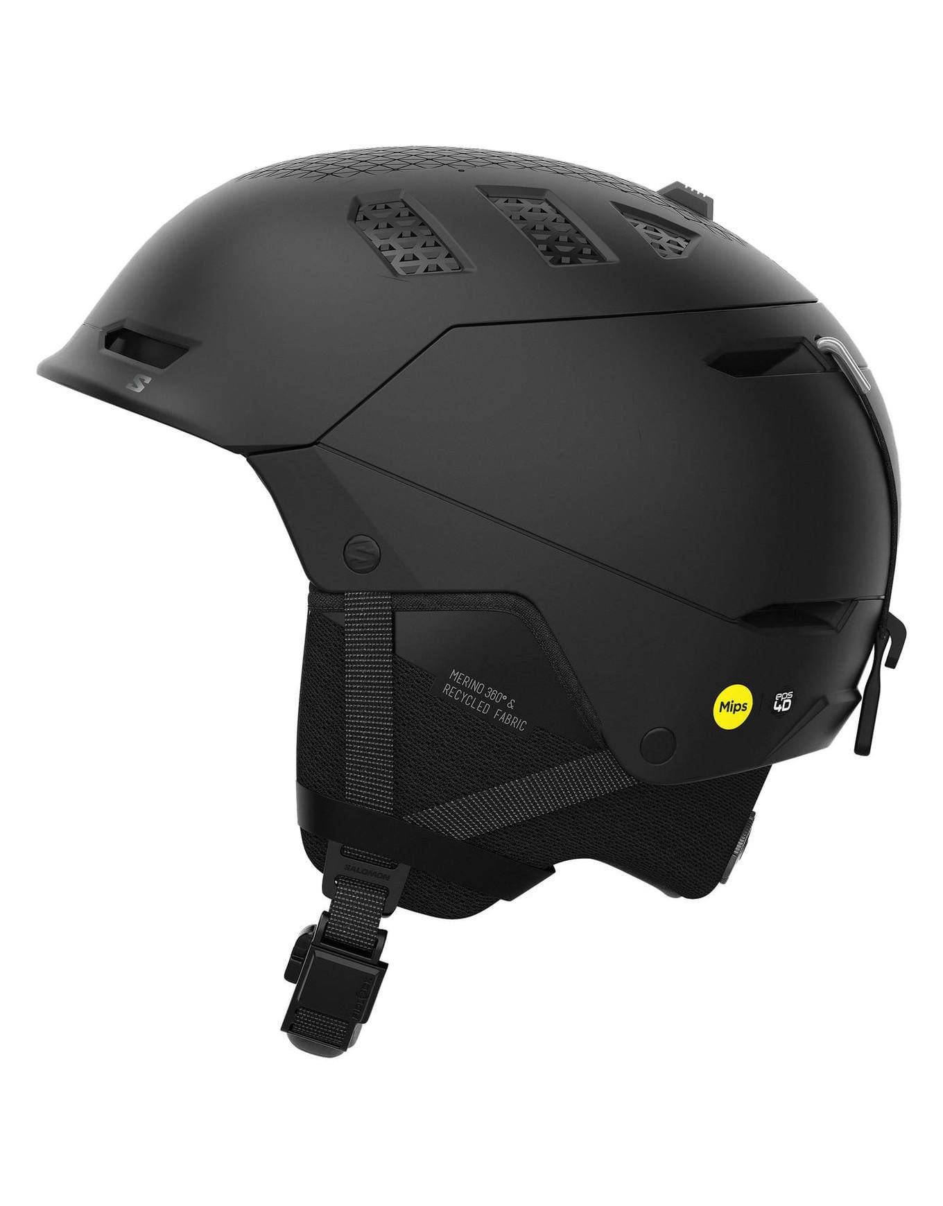 Salomon Husk Prime Mips Black Men's ski helmets : Snowleader
