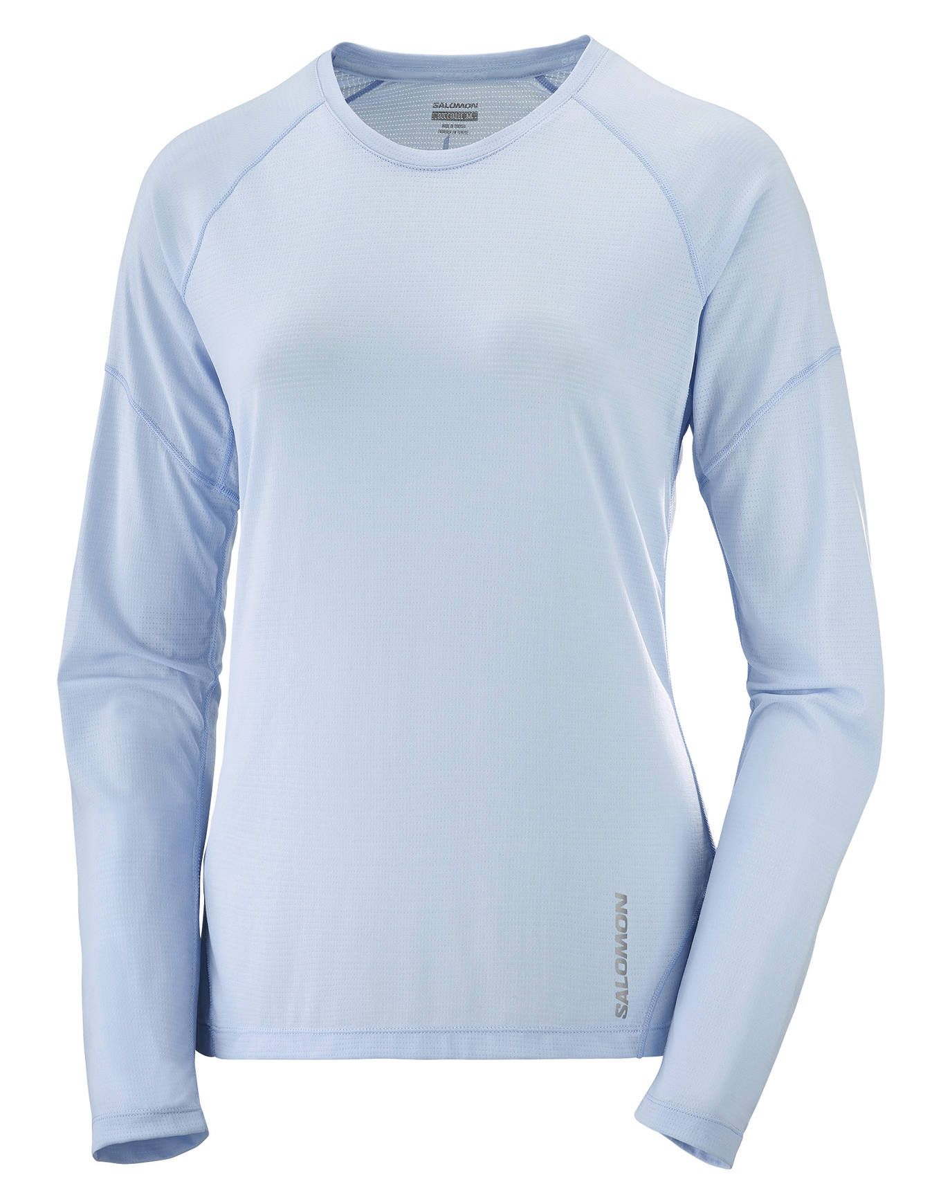 Columbia Tidal Tee Heather - Maglietta Donna Manica Lunga, Tecnologia Omni-Wick E UPF 50