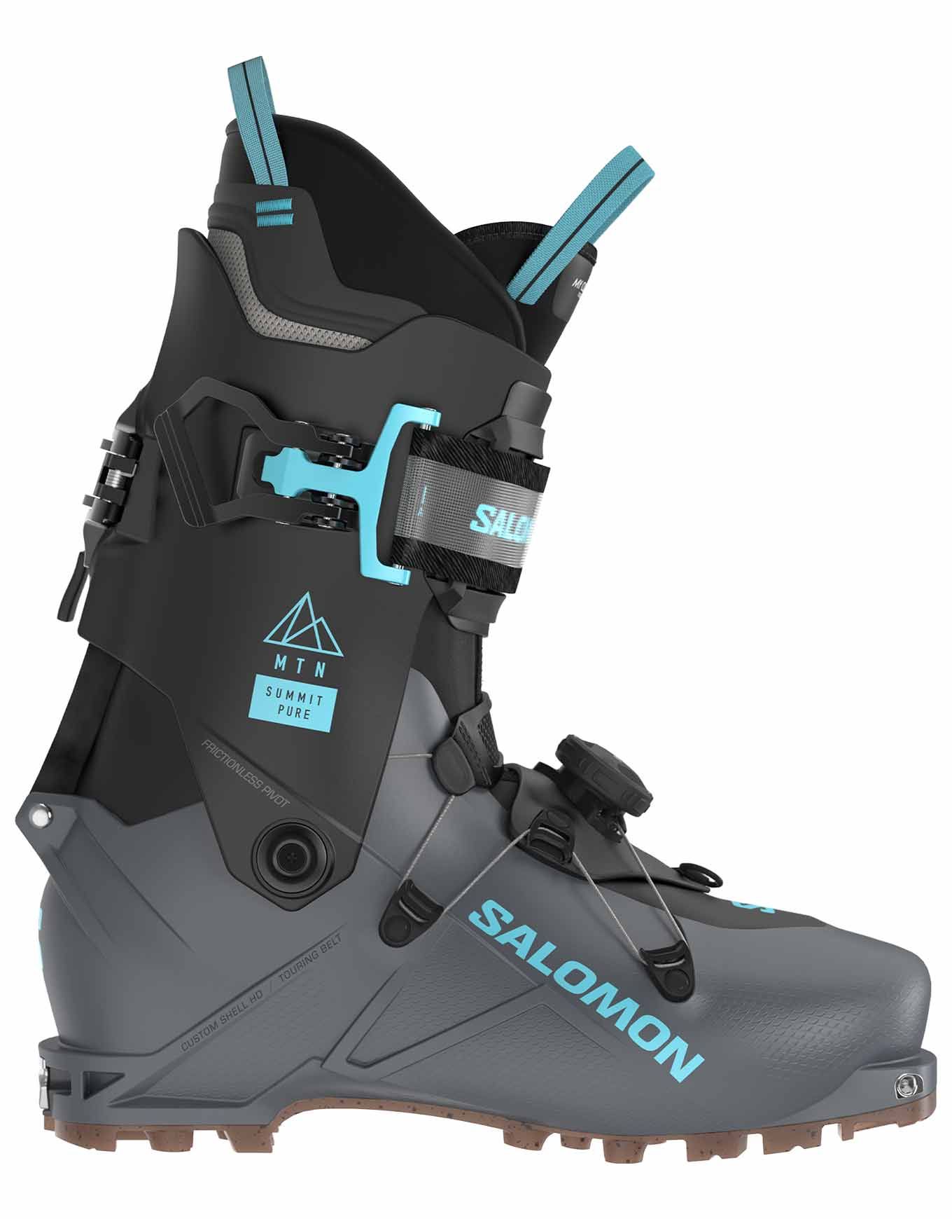 Salomon Mtn Summit Pure W Anthracite/Black/Angel Blue Women's ski