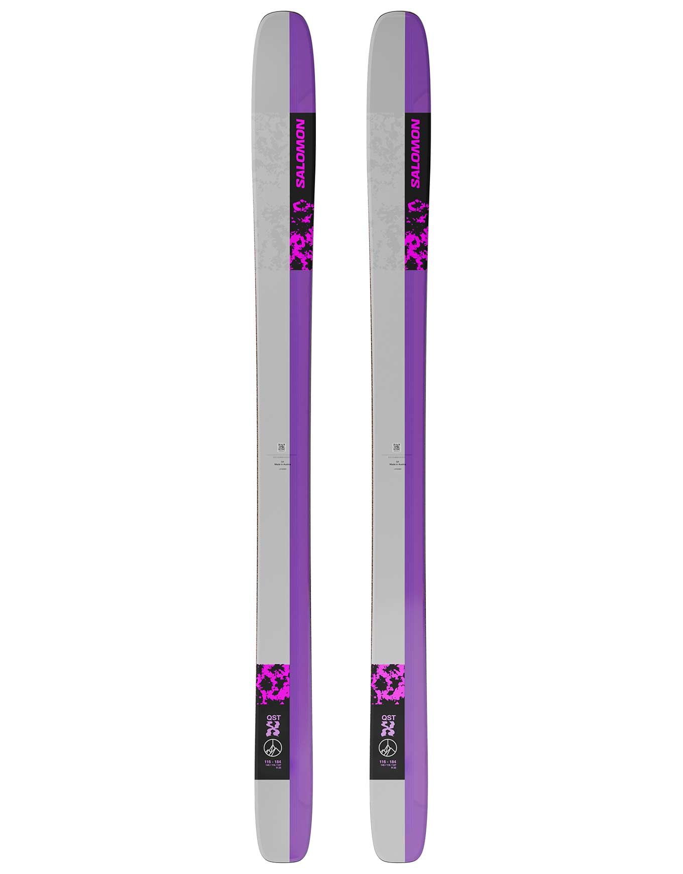Salomon QST 178 スキー 178cm Salomon Qst X Black/Shocking Pink/Lunar Rock 2026 Men's skis